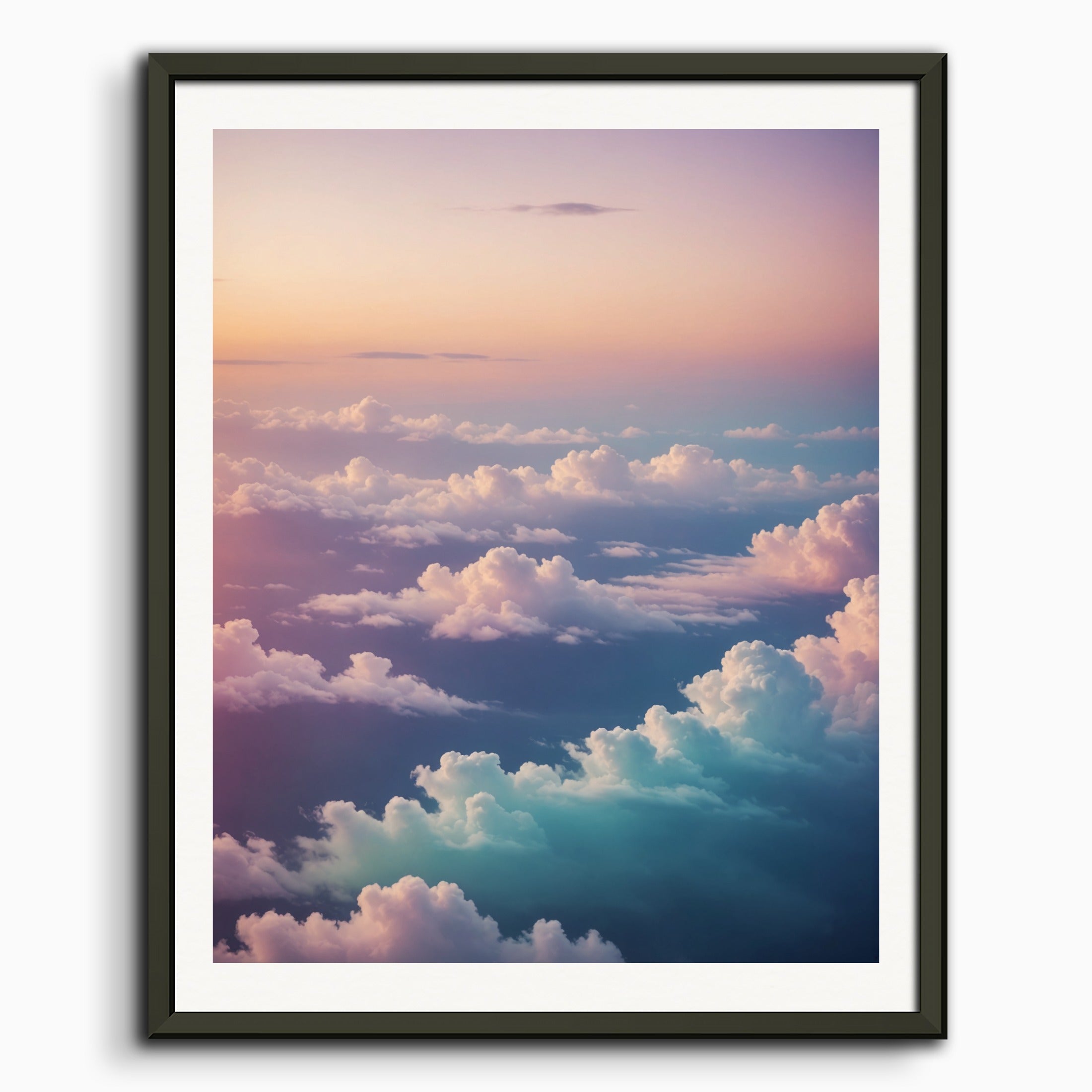 Poster: Soothing Abstract Gradients, Clouds