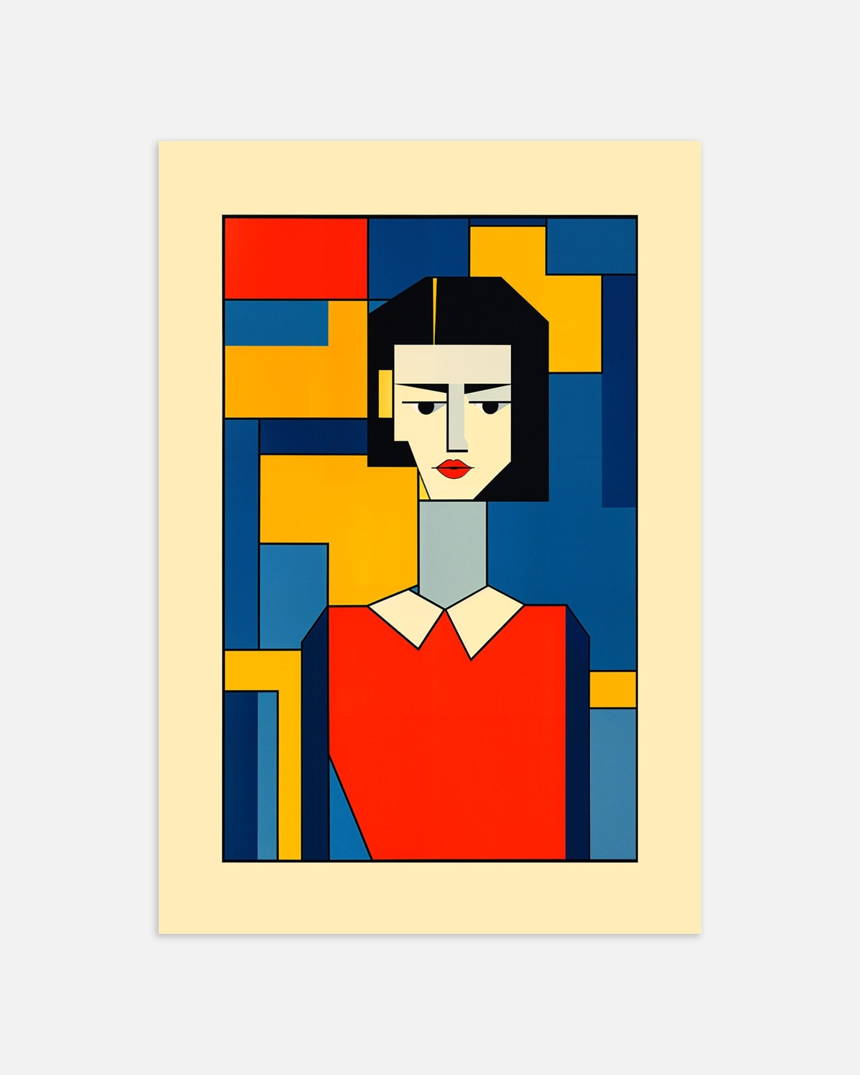 Poster of De Stijl, portrait de Justine, thumbnail