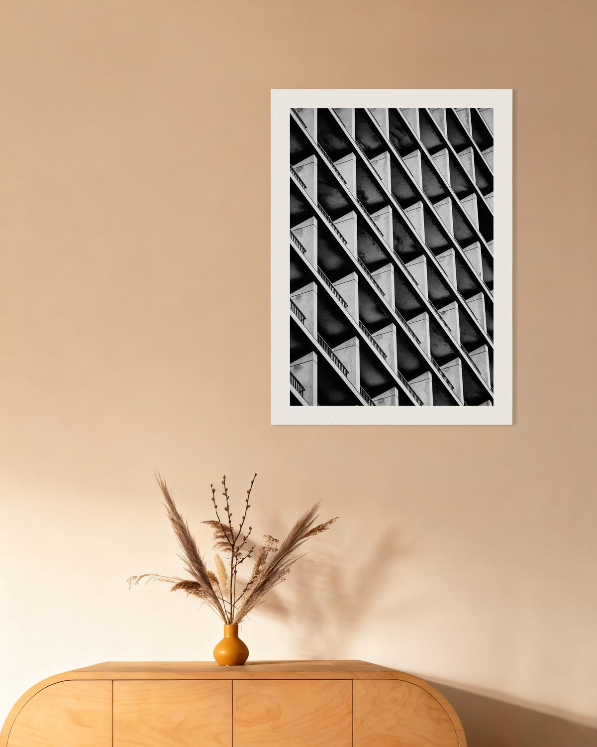 Plakat «Diagonal rytme av balkonger»