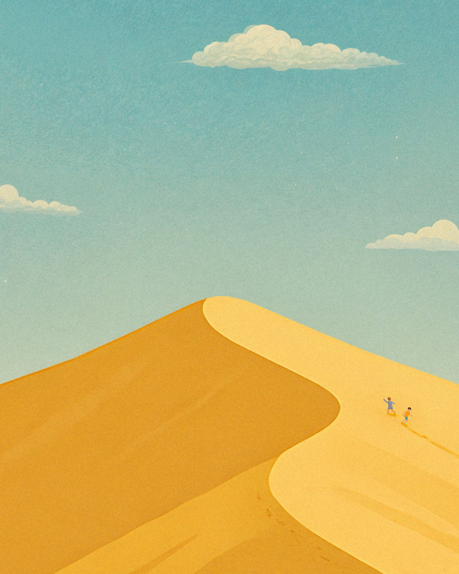 Duna de Pilat - Póster