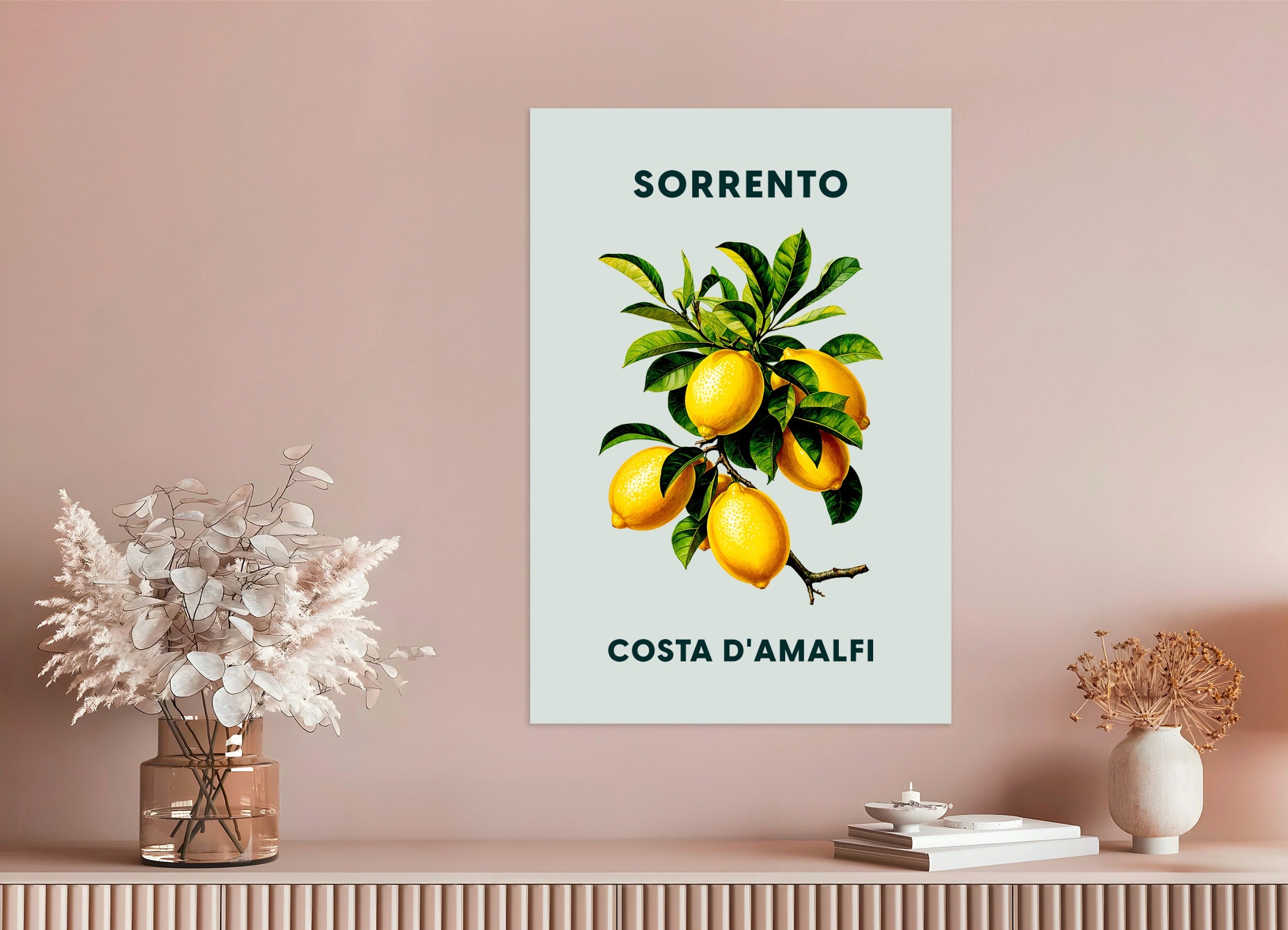 Poster: Lemons of Sorrento - Amalfi Coast 02