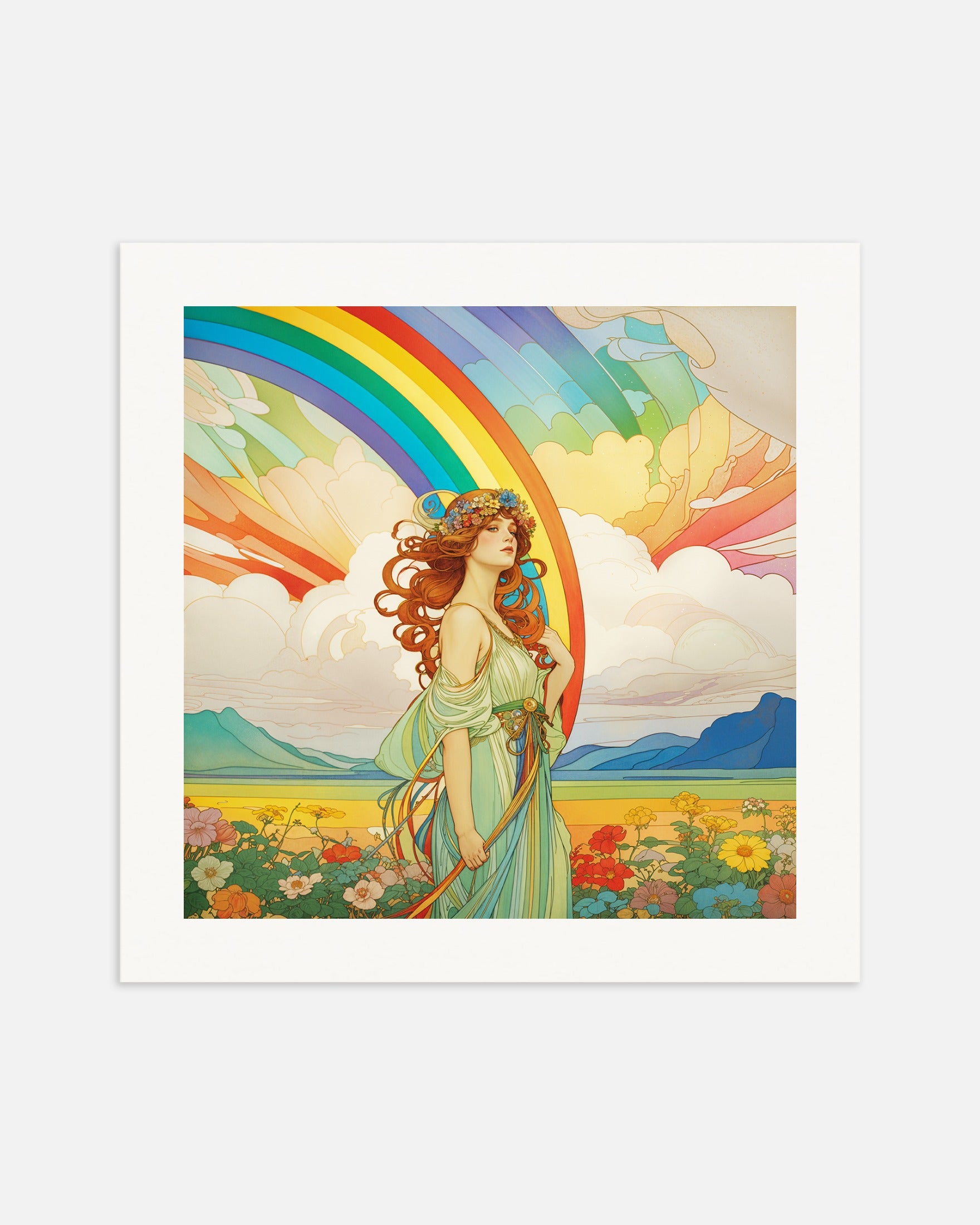 Poster: Rainbow Beauty, none