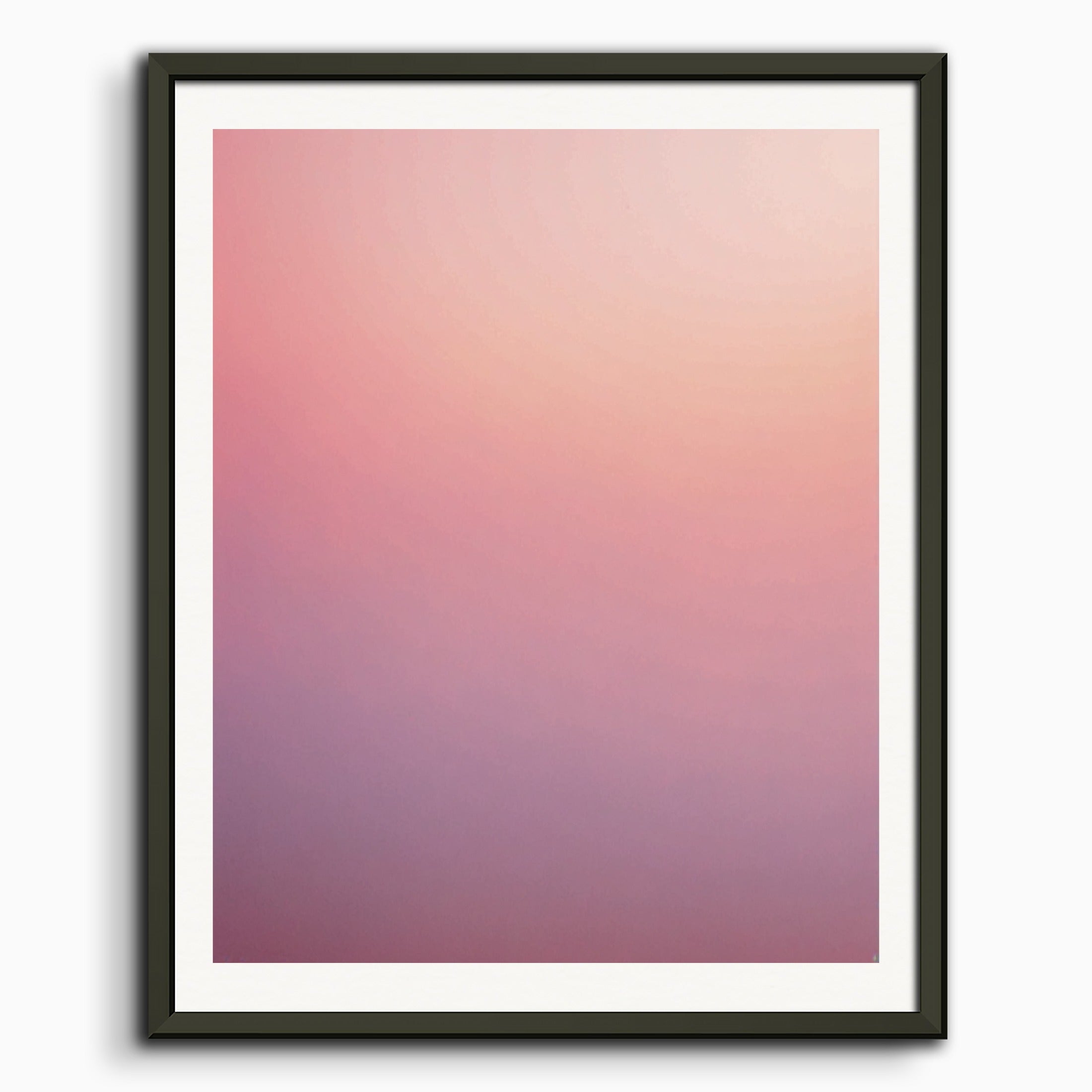 Poster: Soothing Abstract Gradients, pink sky