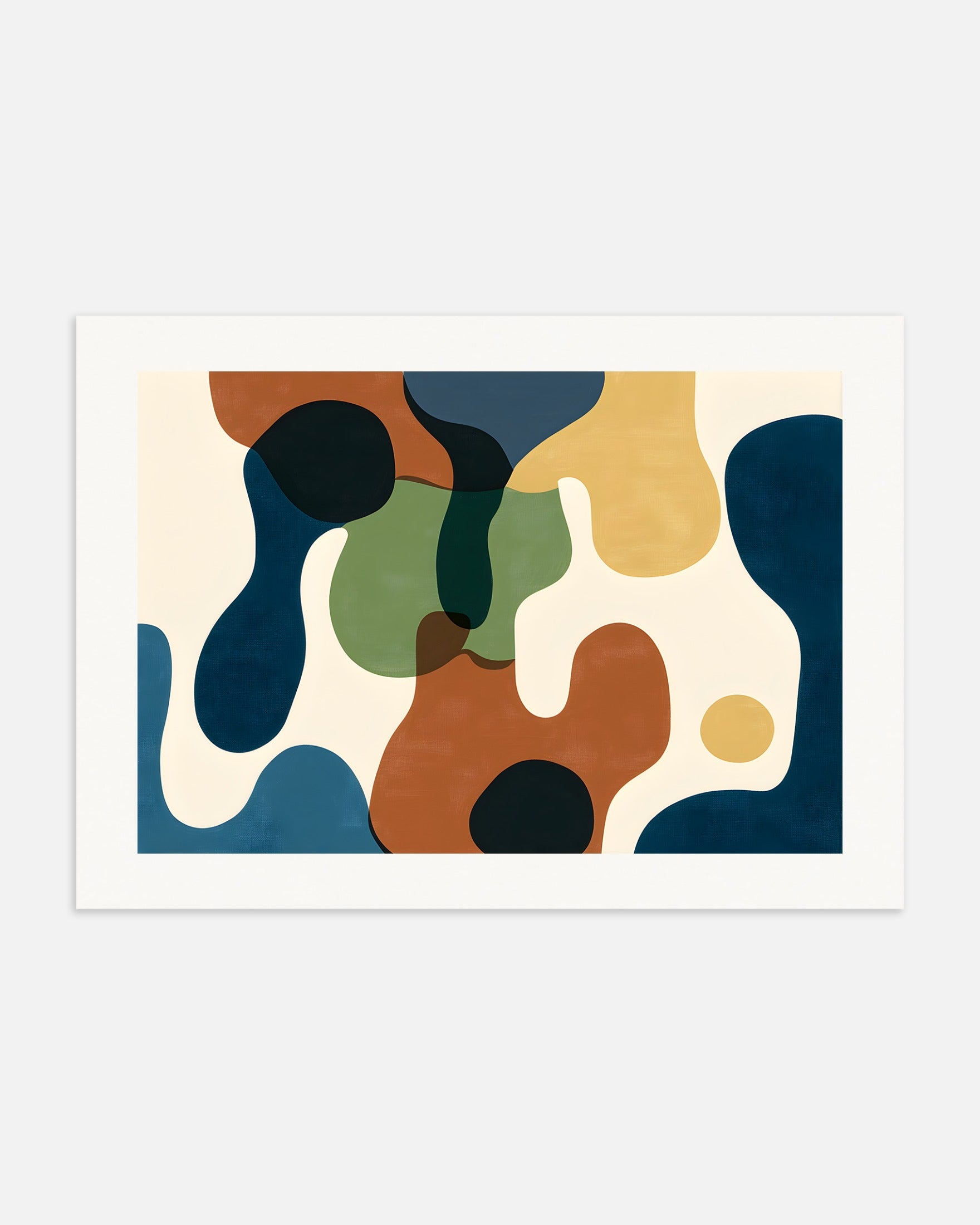 Poster: Abstract shapes, none