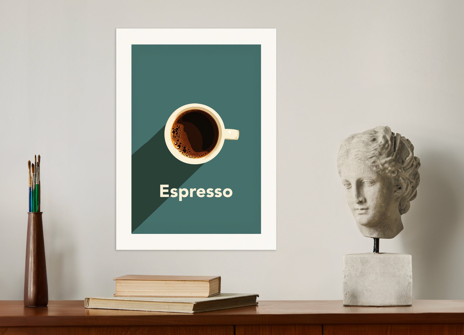 Poster: Espresso, coffee poster, none