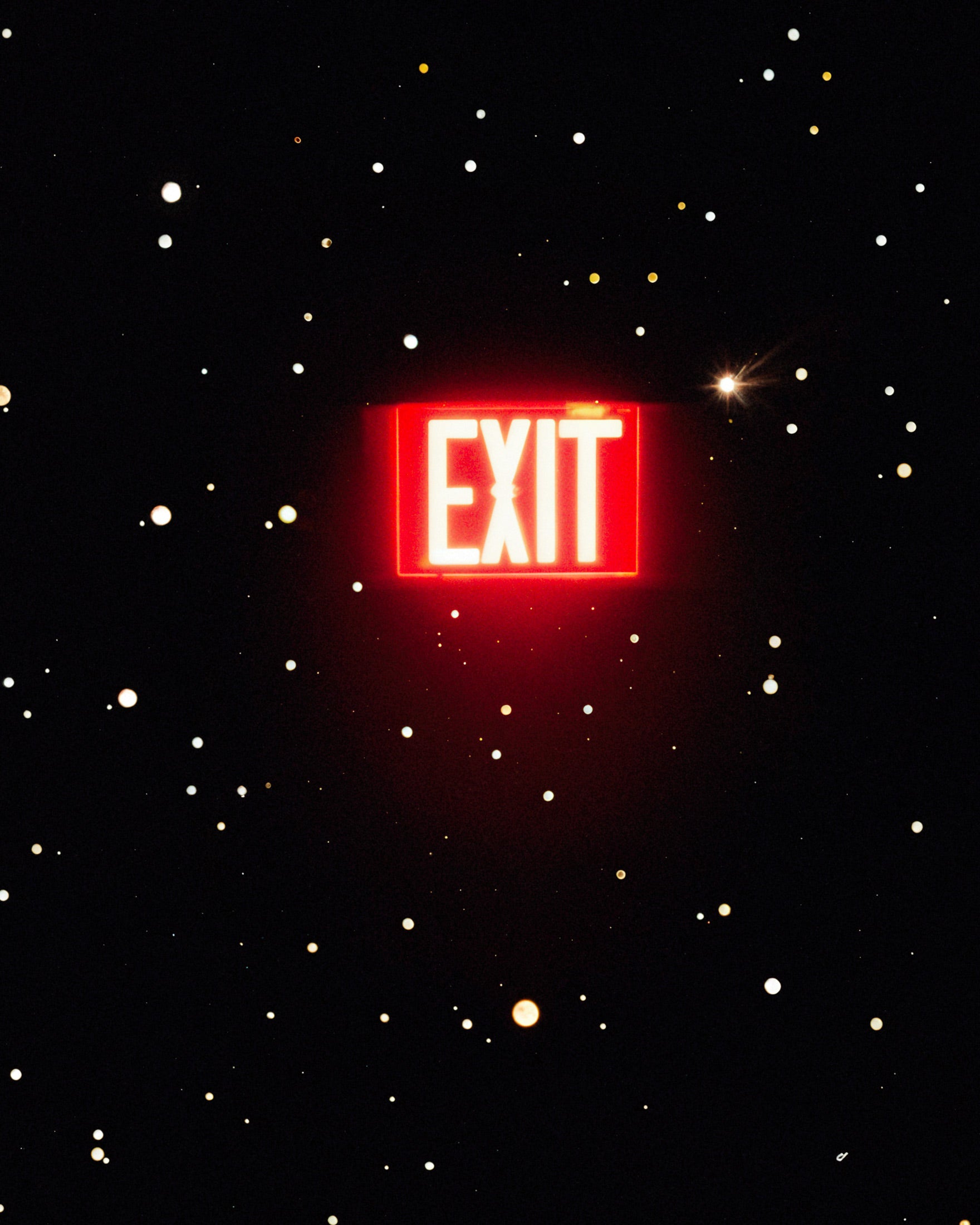 Exit till universum - Affisch