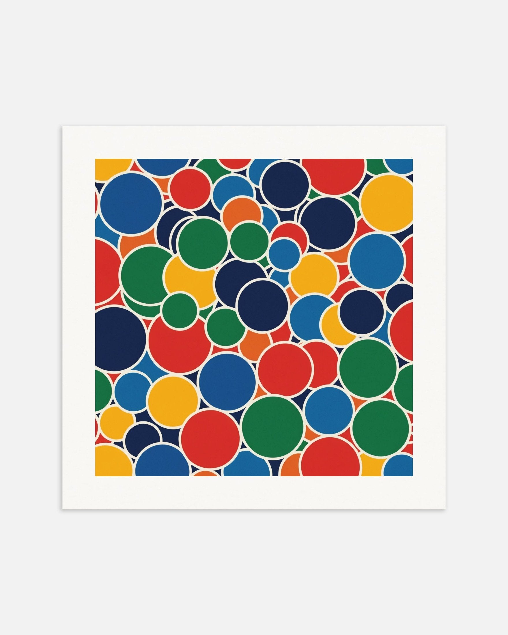 Poster of Expressive and abstract shapes, decorative sensitivity, thumbnail