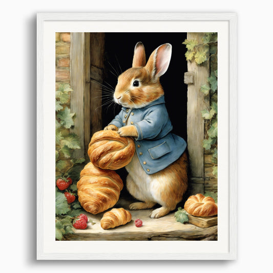 Poster: Beatrix Potter, Croissant 