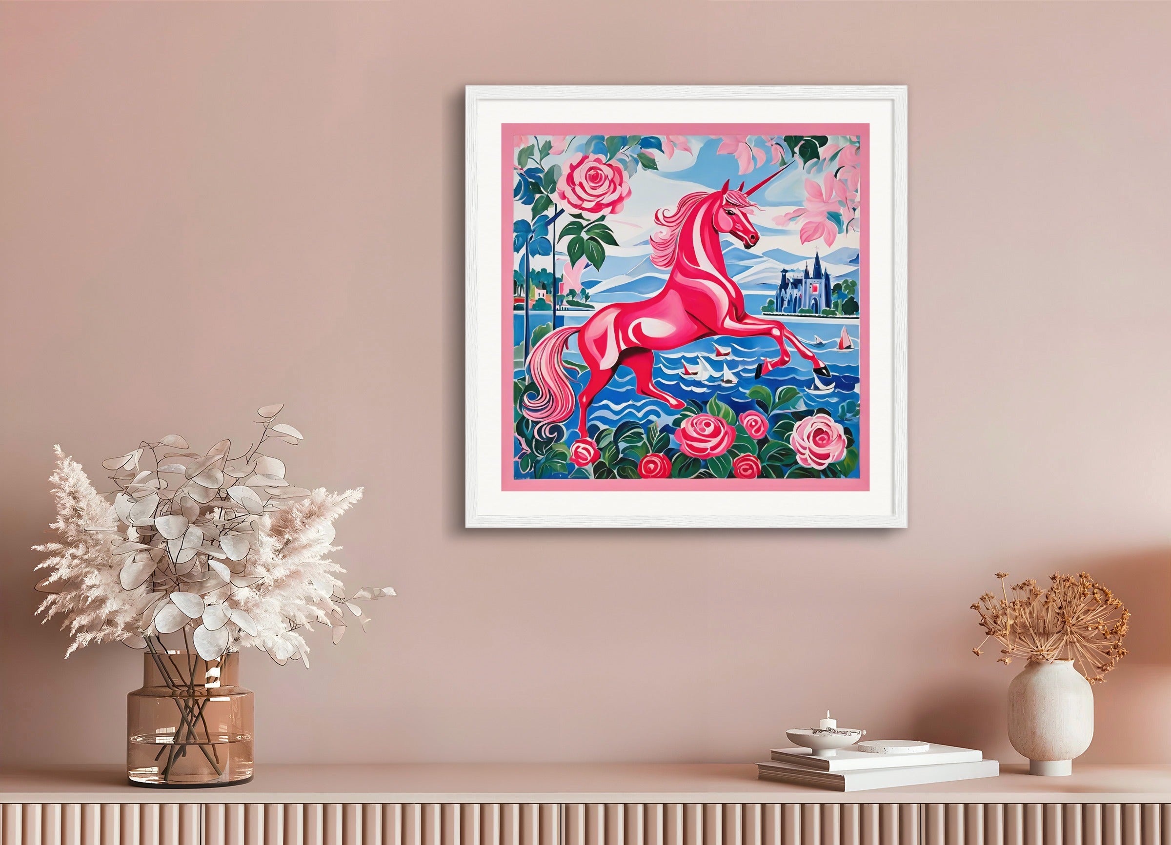 Poster with wood frame: Raoul Dufy, 