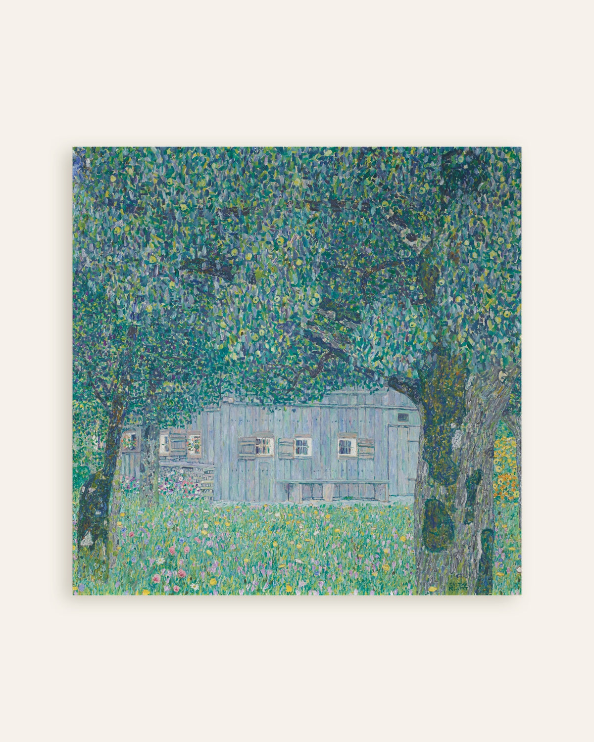 Plakat Bondegård i Buchberg (1911) av Gustav Klimt, miniatyr