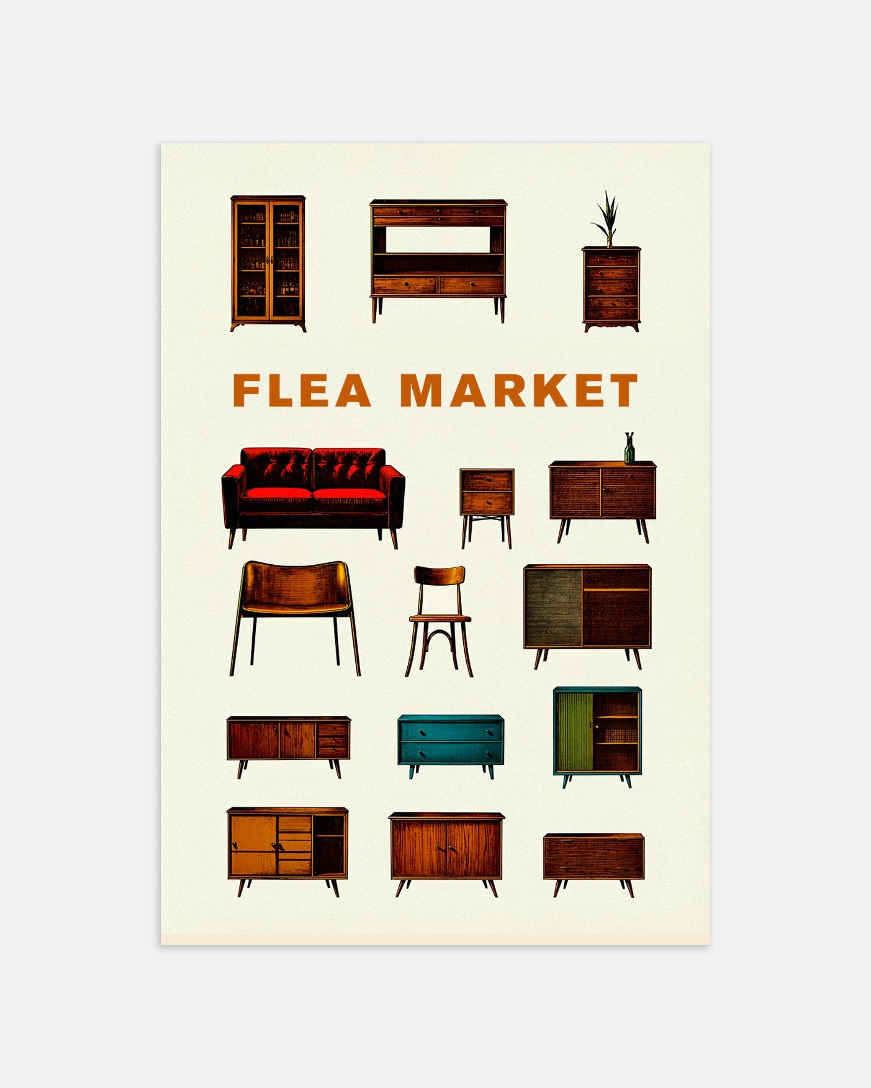 Poster of Flea market, furniture, thumbnail