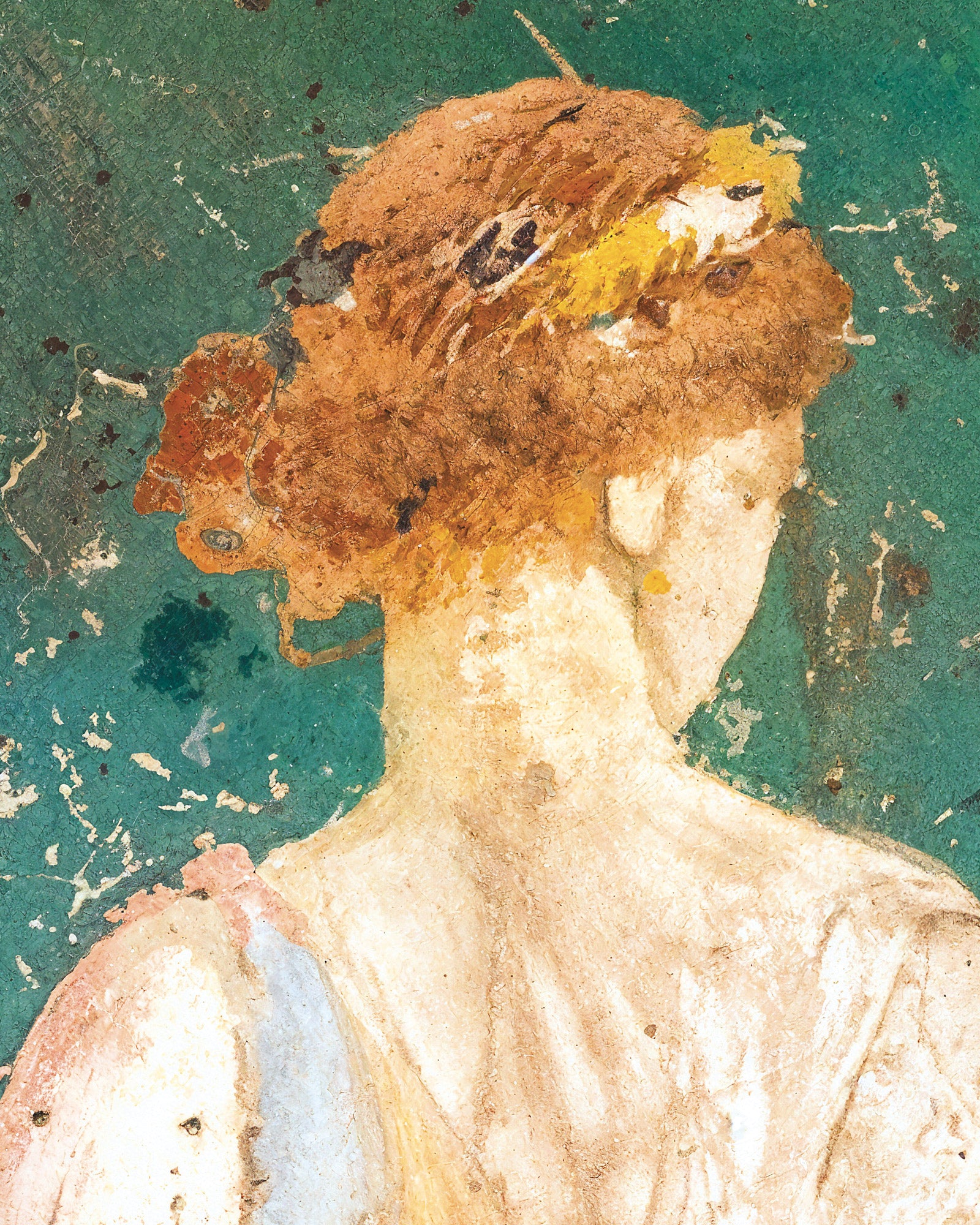 Flora Wall Fresco – Stabiae - Ancient Roman Painting Poster