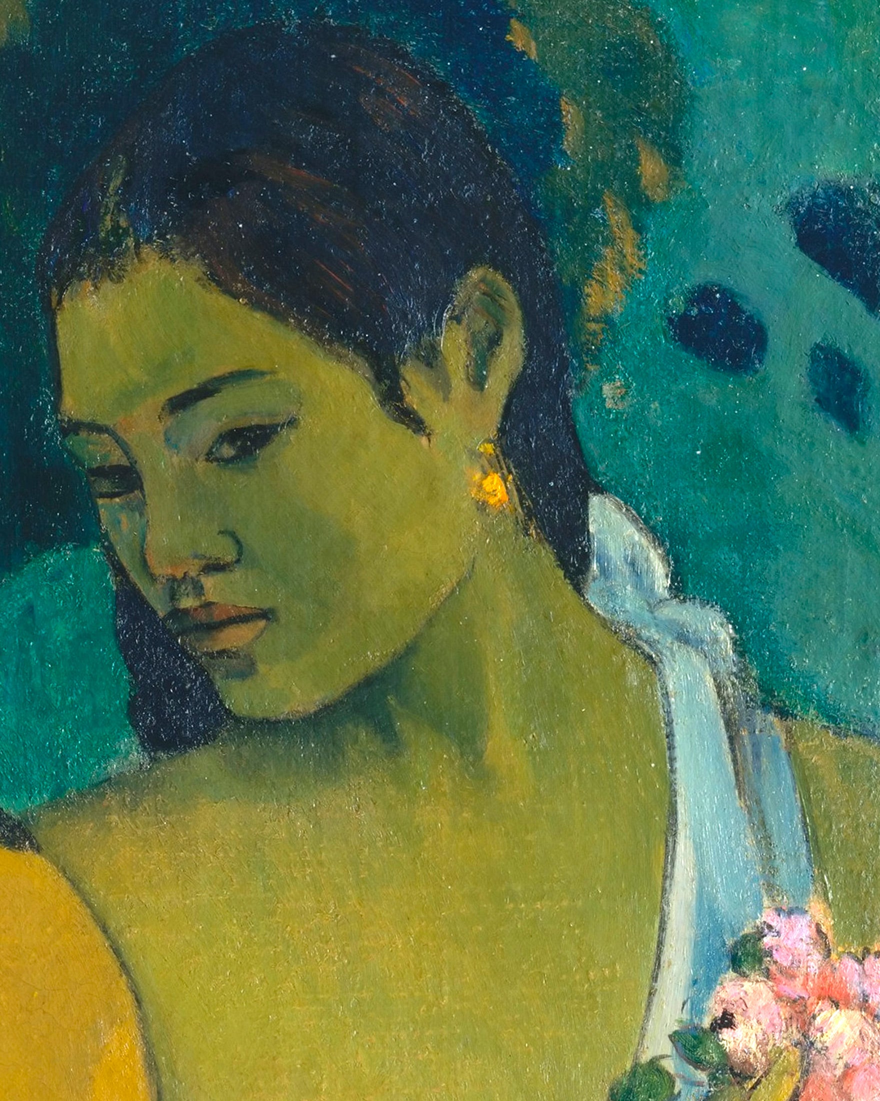 Paul Gauguin, Dos mujeres tahitianas - Láminas decorativas