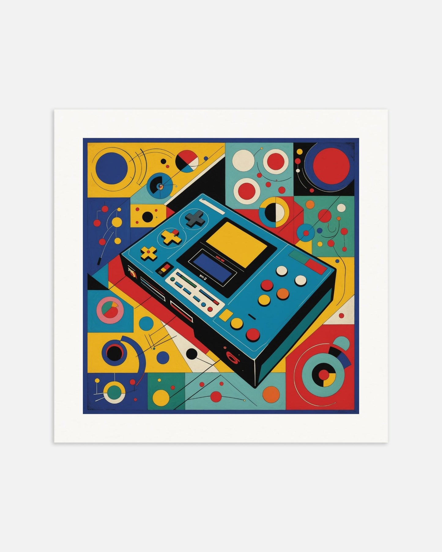 Poster of Geometric abstract art, thumbnail