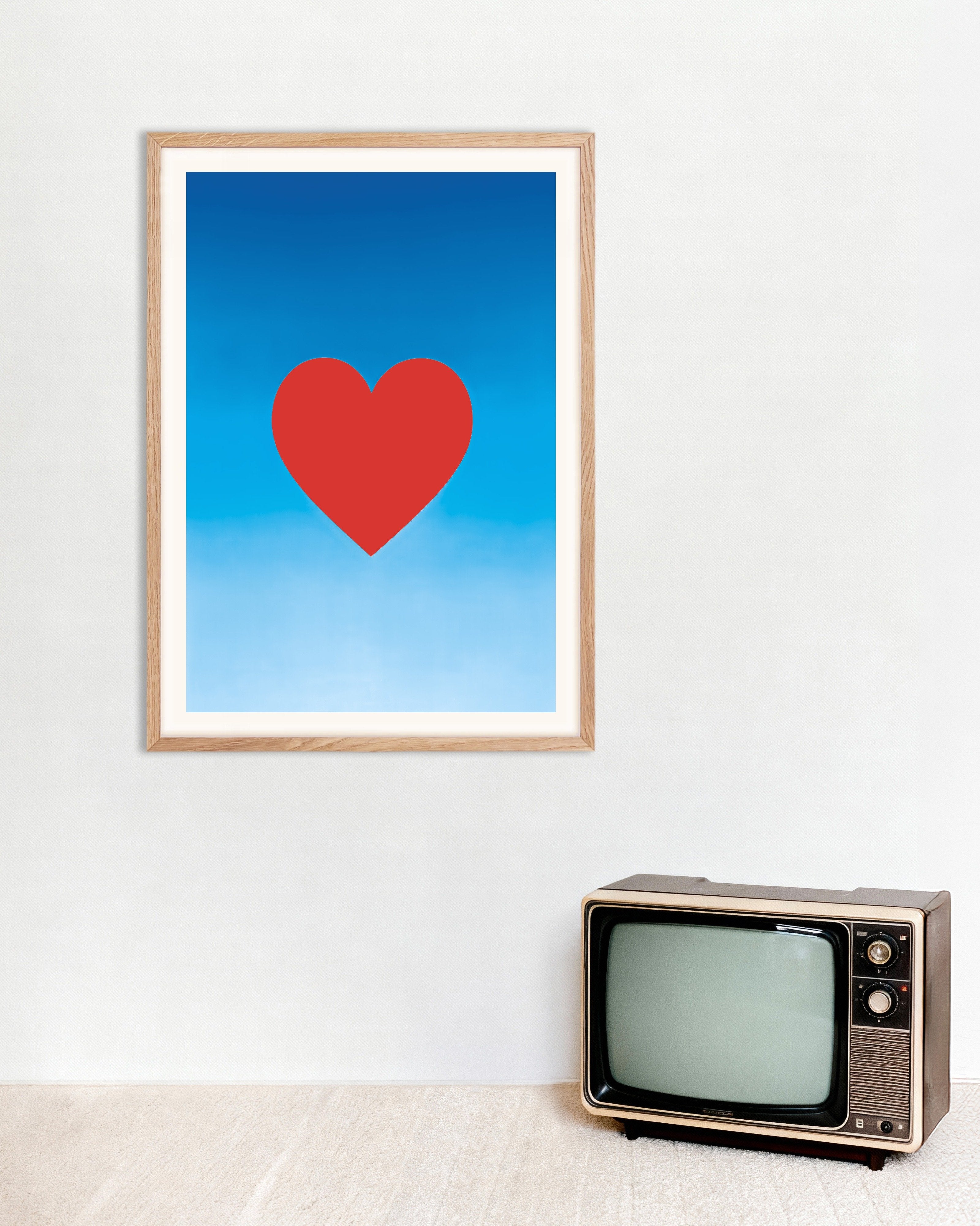 Heart in the Sky - Poster | Wall Art Print | Posterscape