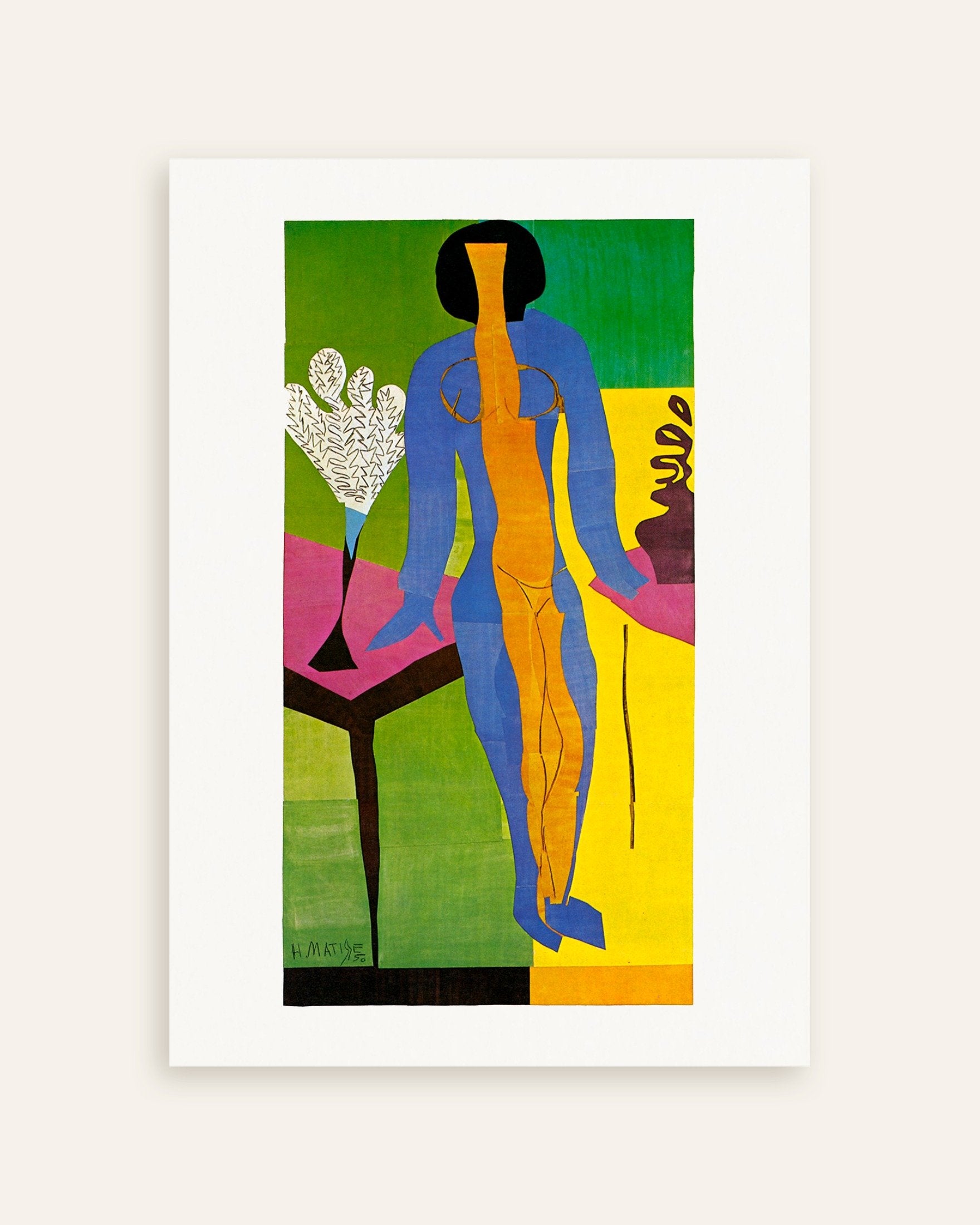 Henri Matisse Zulma poster (1950) | Posterscape