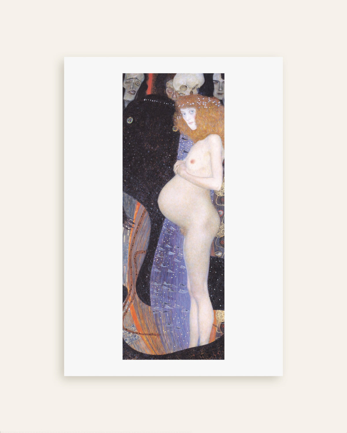 Plakat Håpet I (1903) av Gustav Klimt, miniatyr
