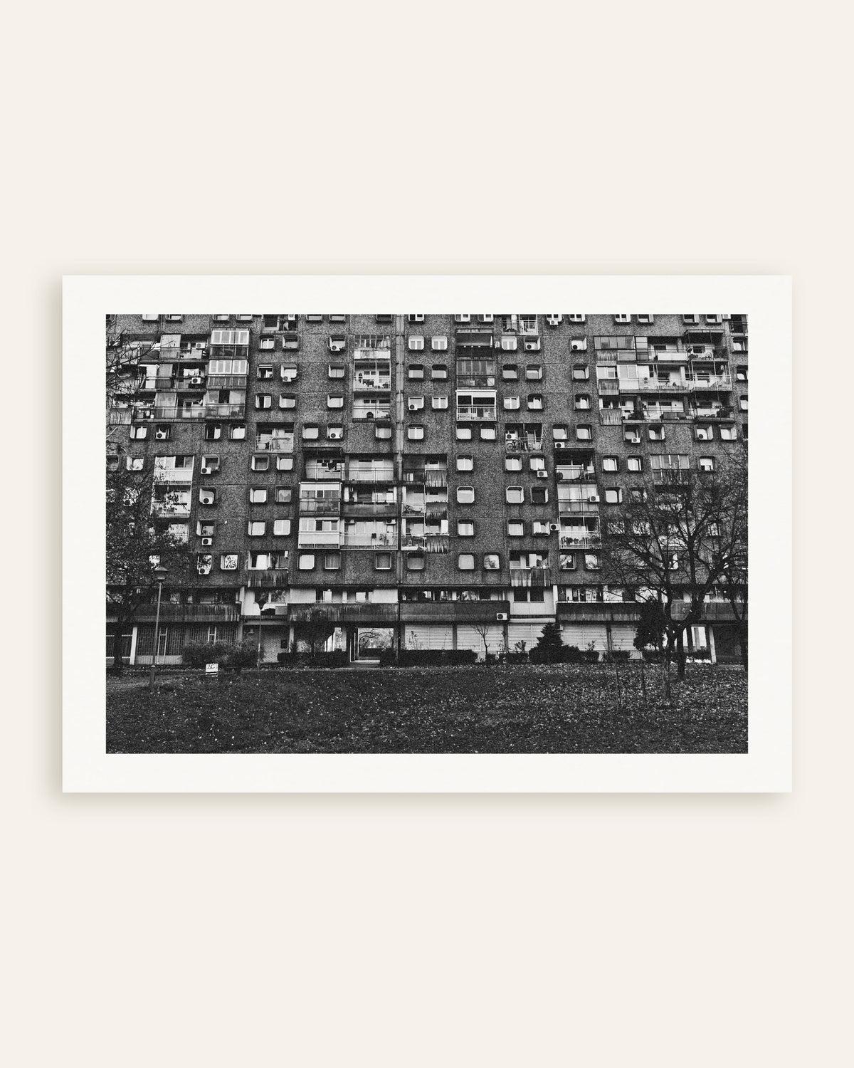 Plakat «Boligfelt om høsten», miniatyrbilde