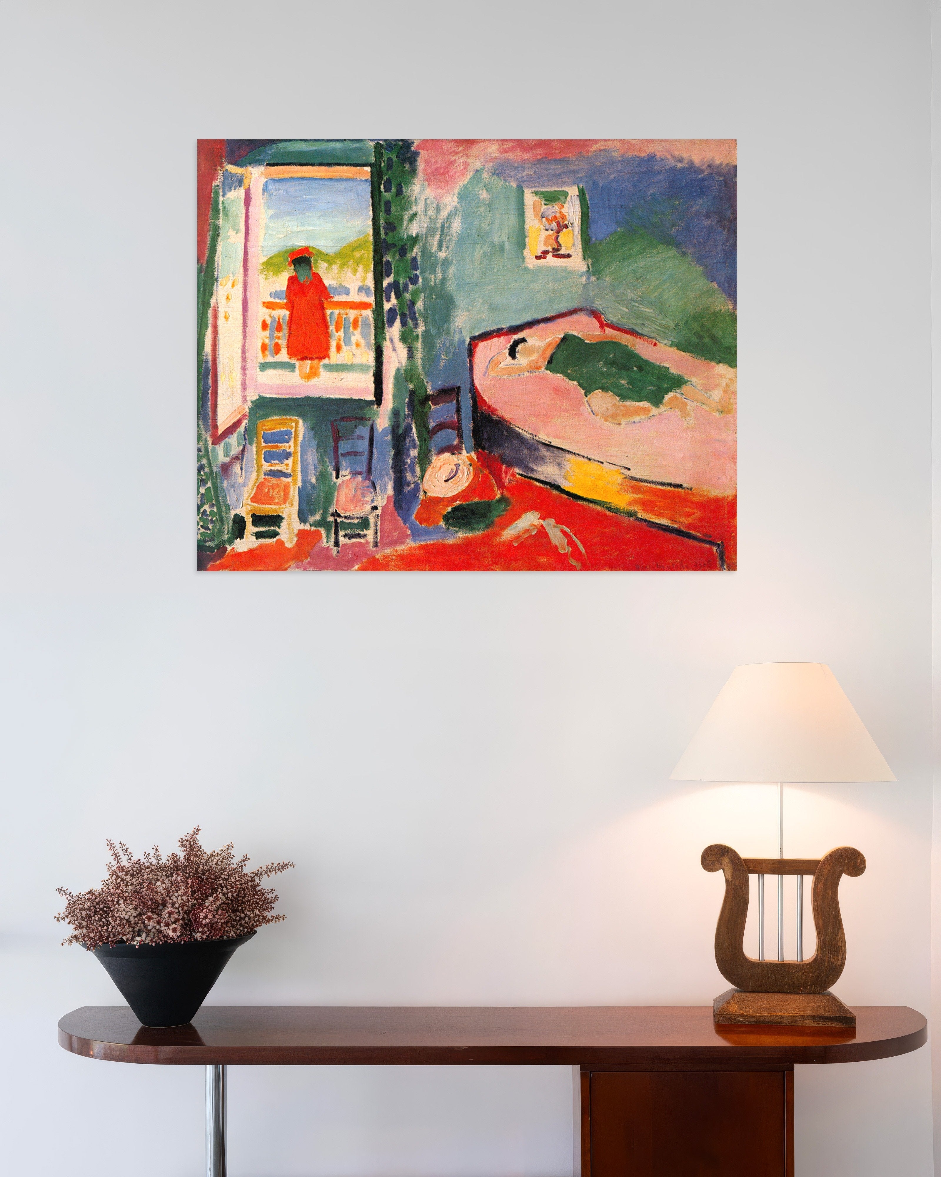 Matisse Interior at Collioure 1905 - Fauvist Art Poster | Posterscape