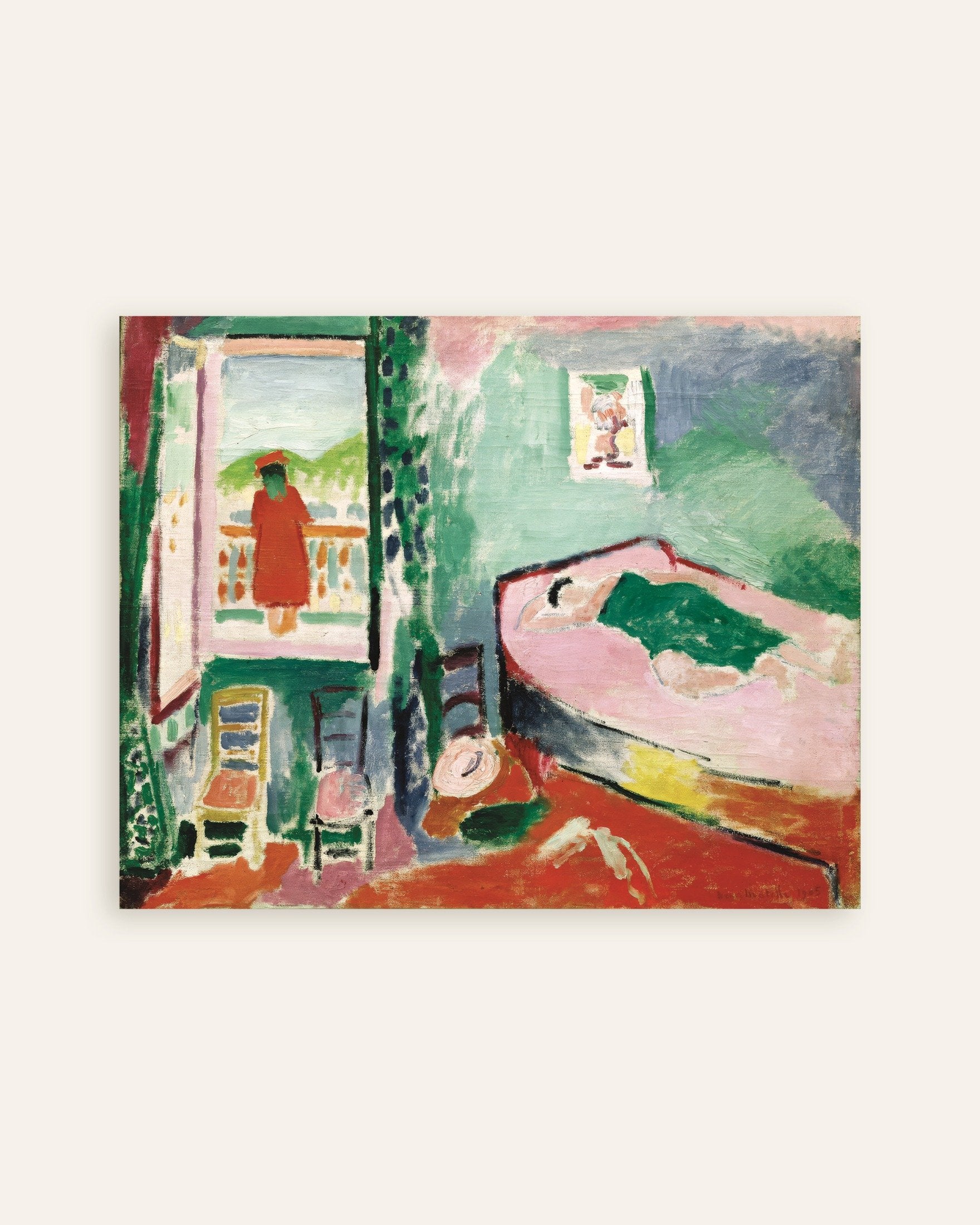 Poster of Interior at Collioure (1905) by Henri Matisse - Poster, thumbnail