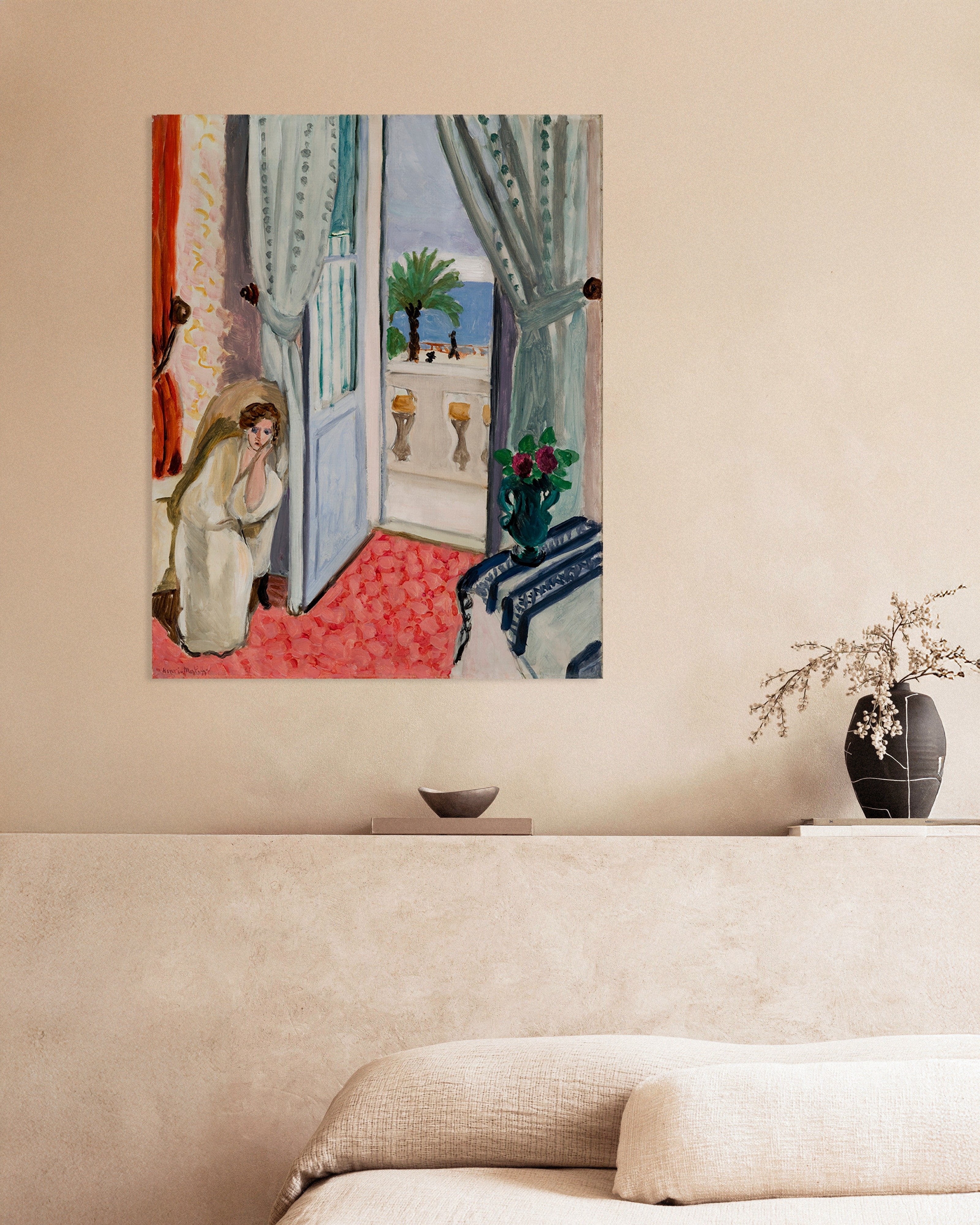 Matisse Interior at Nice 1919 Art Poster | Posterscape