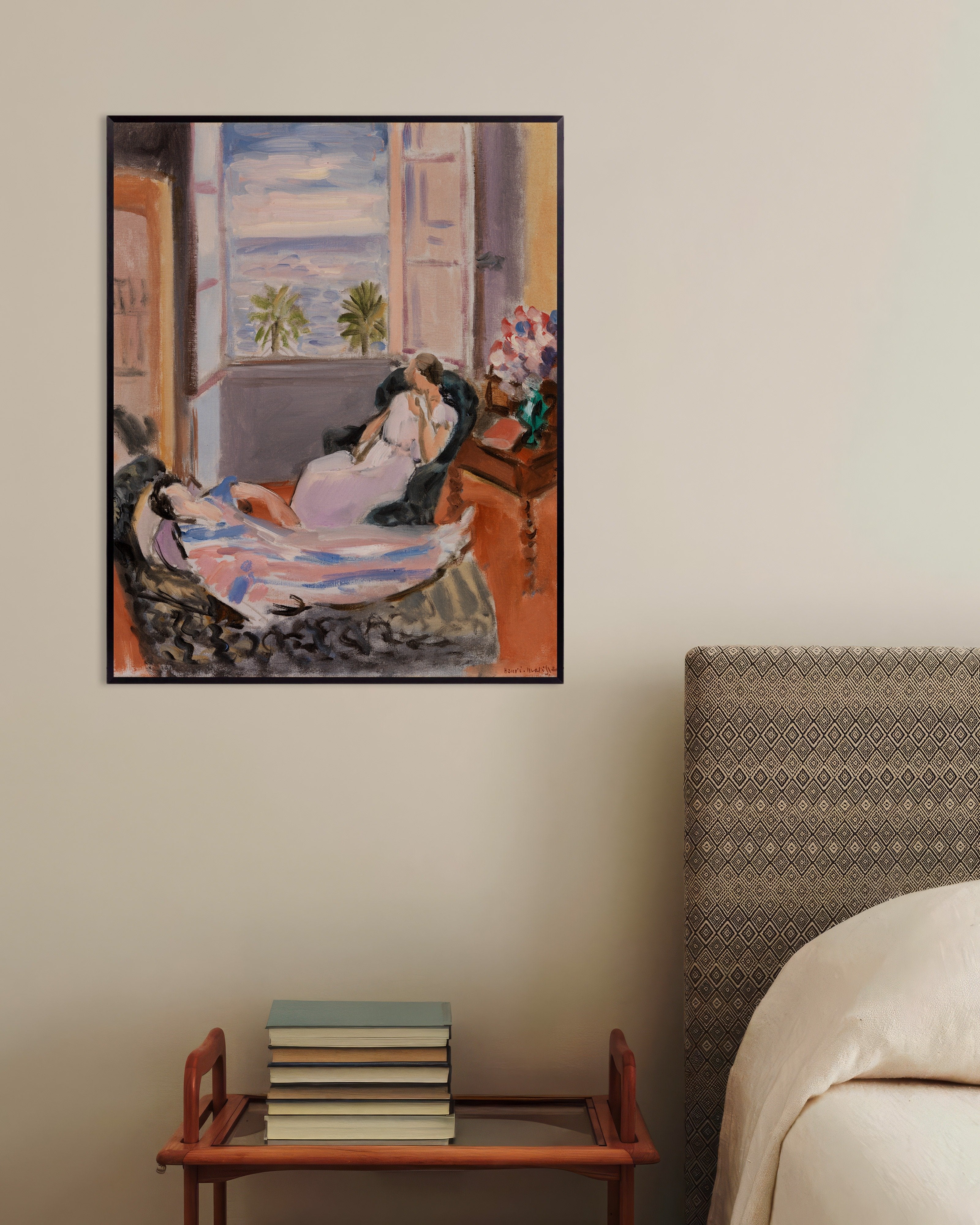 Matisse Interior with Two Figures 1921 Poster | Posterscape