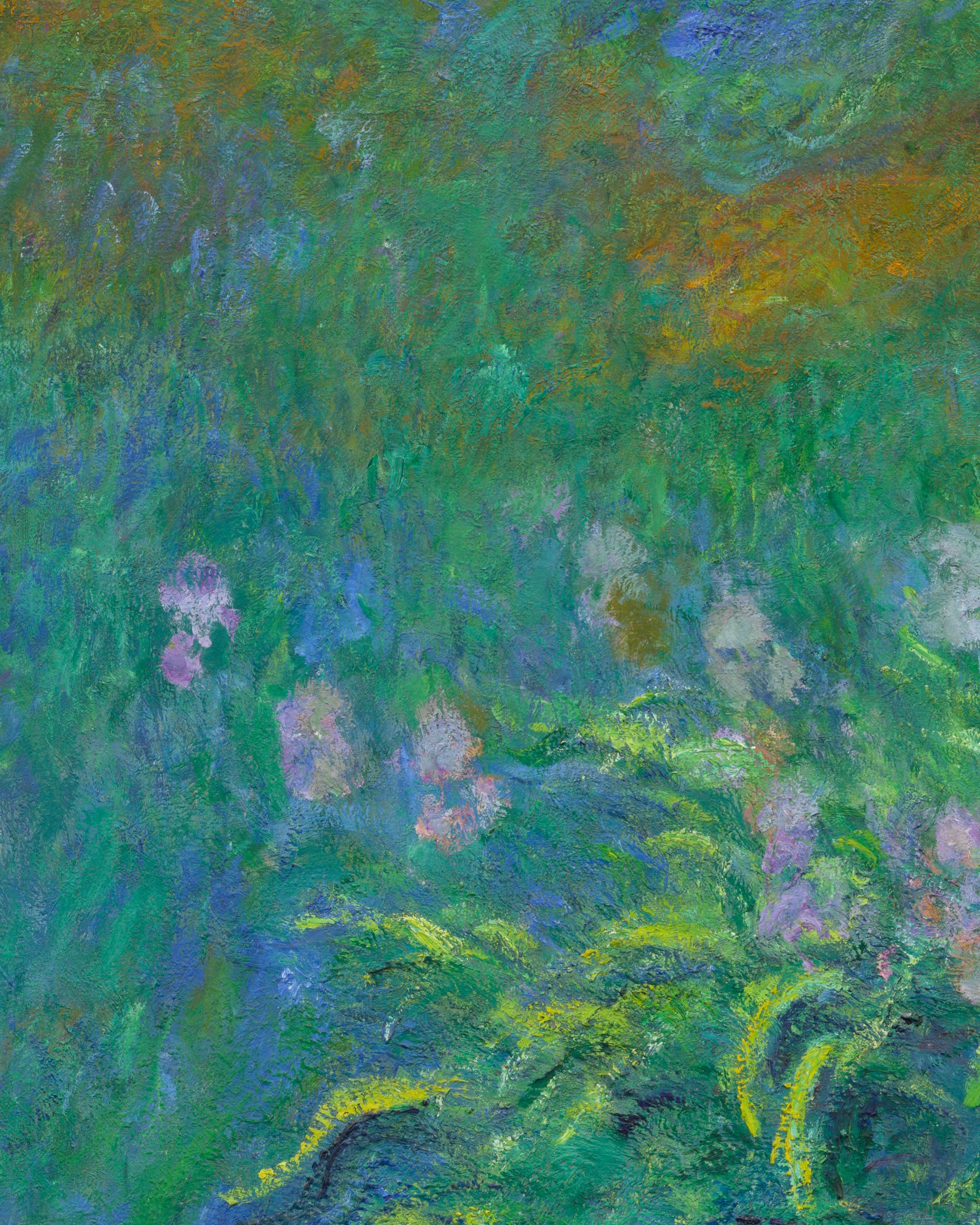 Claude Monet Iris - Wandbild