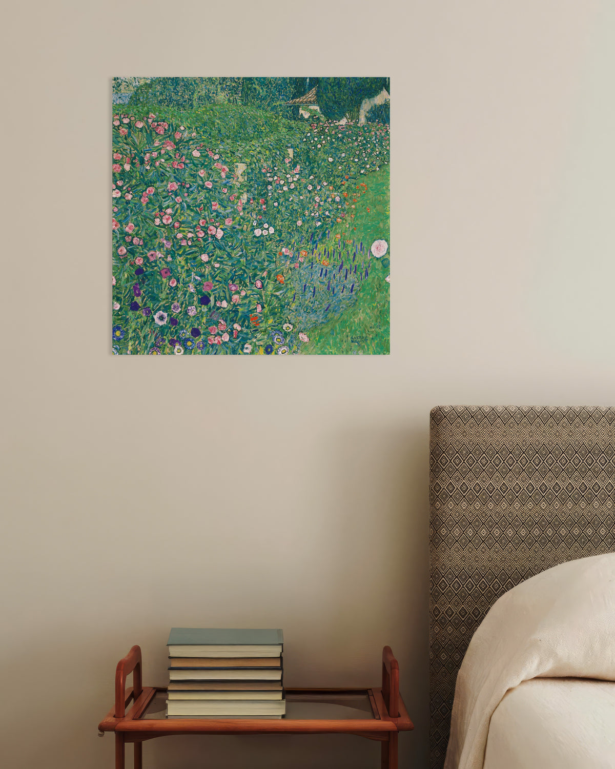 Plakat Italiensk hagelandskap (1913) av Gustav Klimt