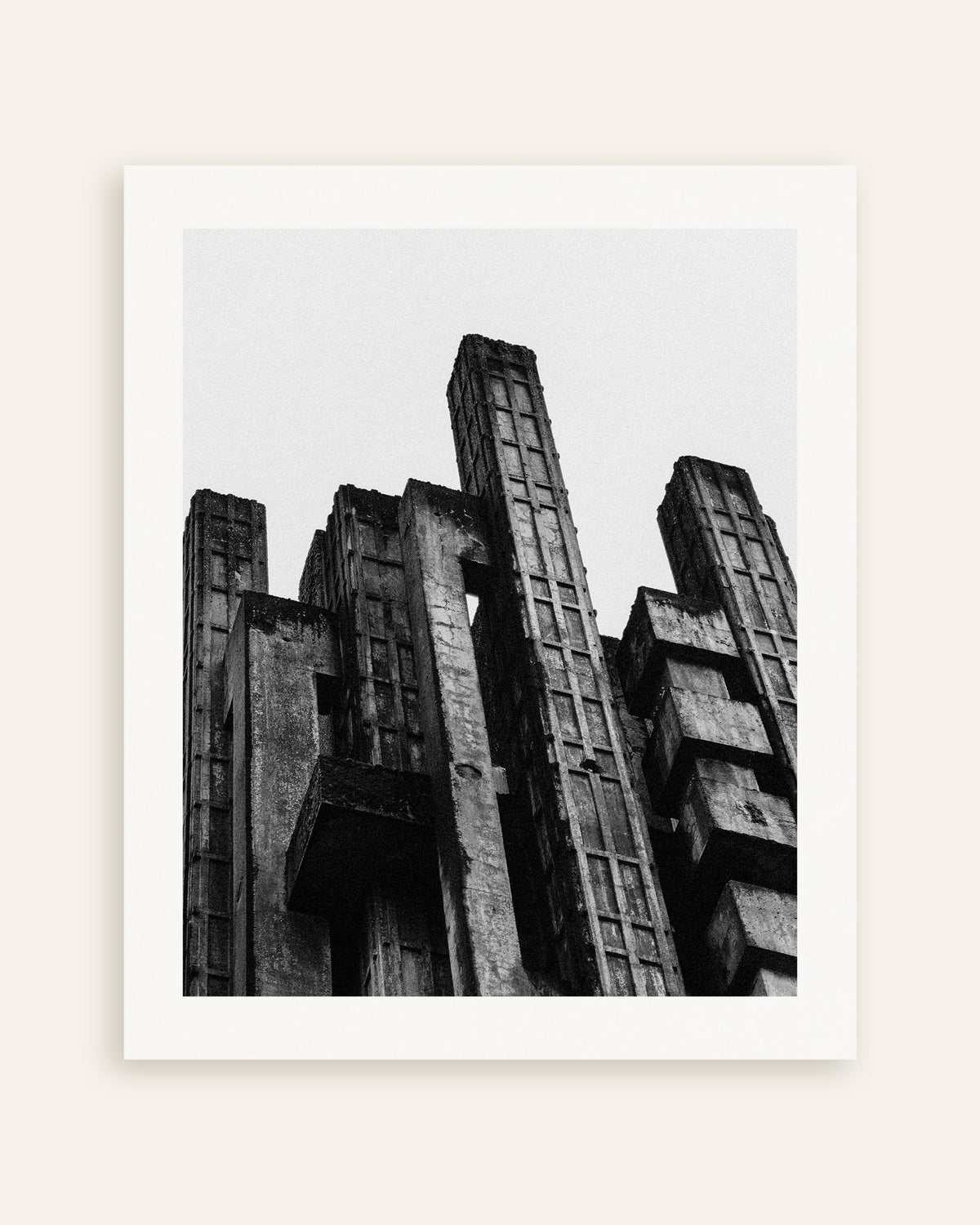 Poster of Jagged Concrete Towers, thumbnail