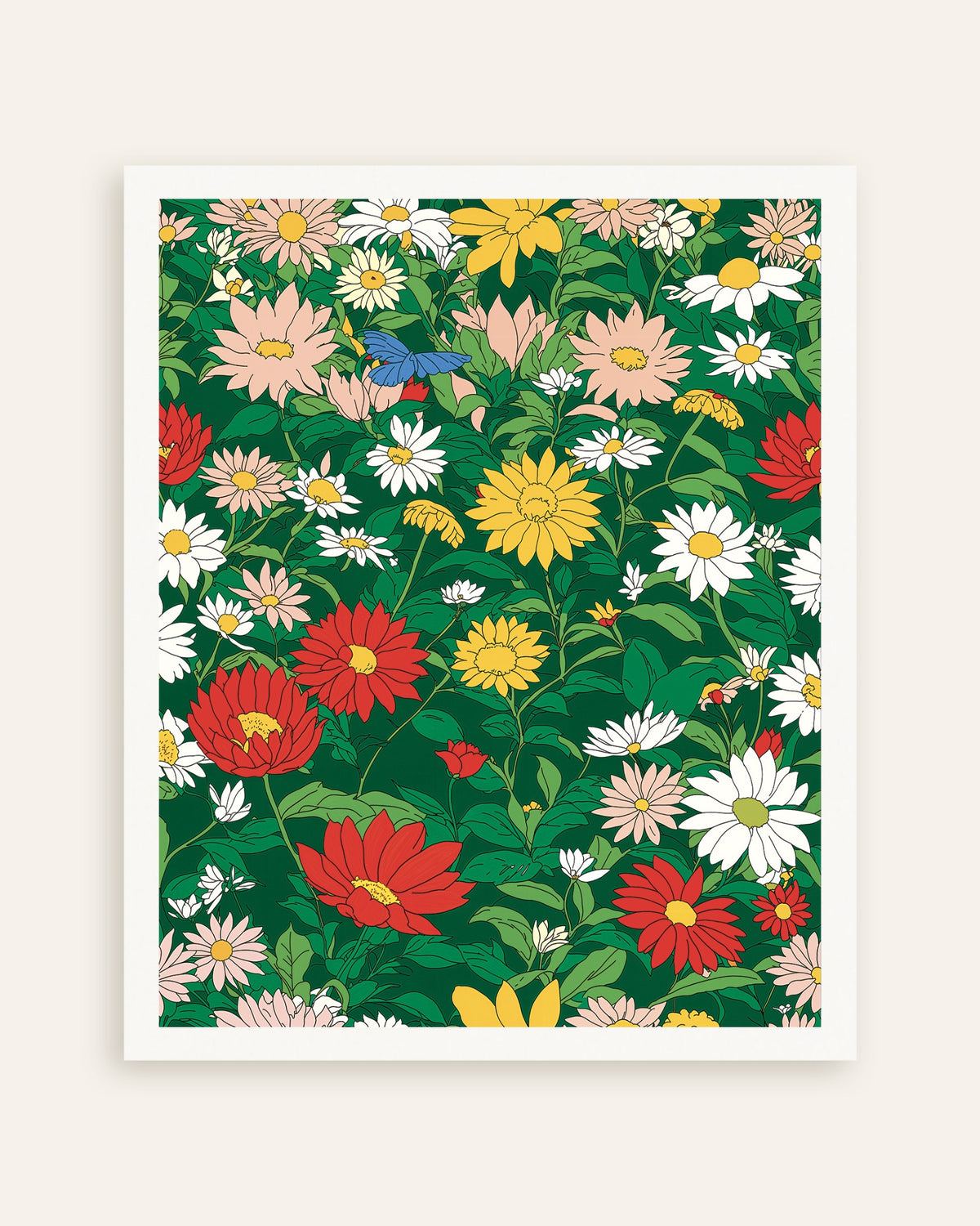Poster av Japansk animasjonsstudio, Blomst, miniatyr
