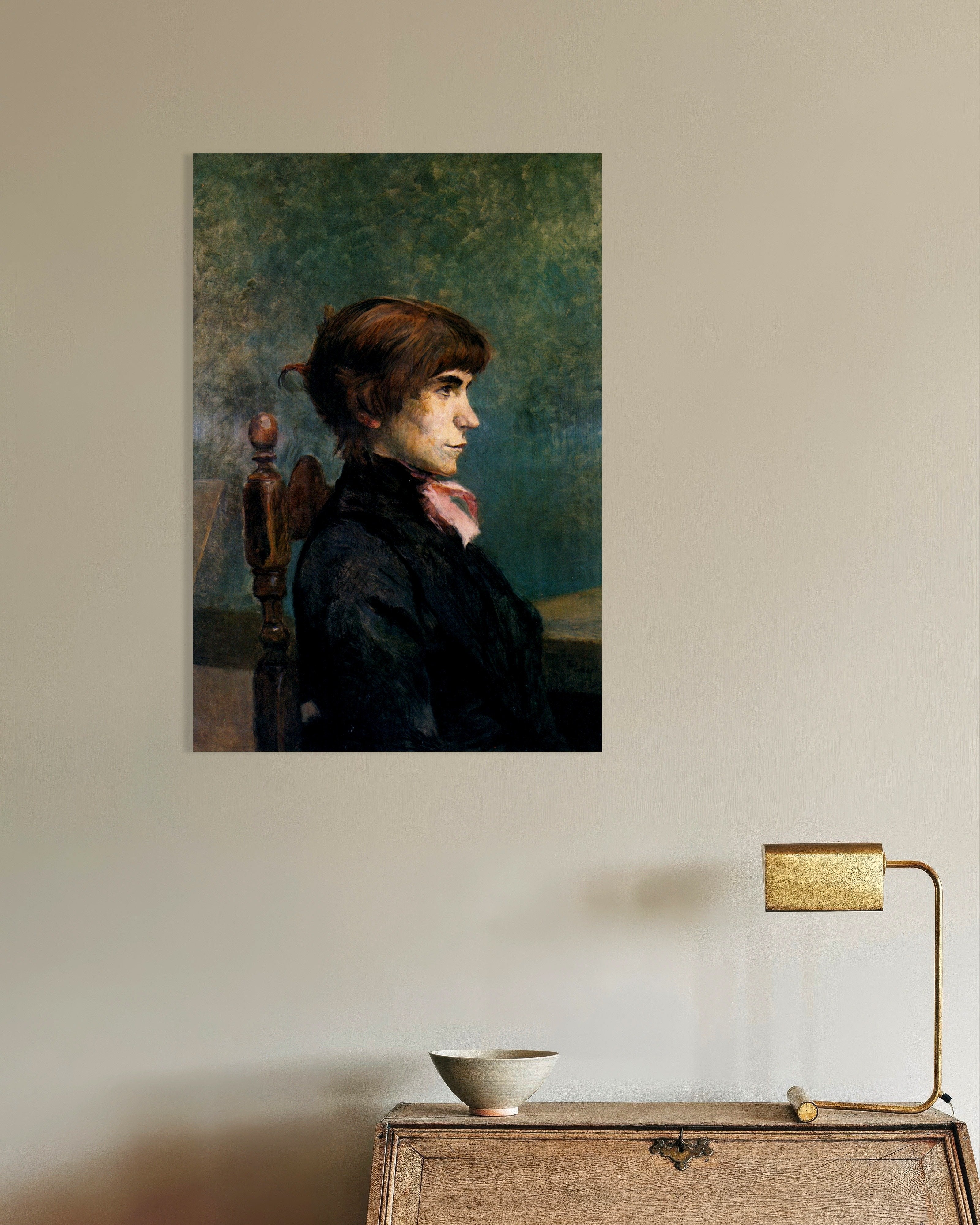 Jeanne Wenz by Toulouse-Lautrec 1886 Print | Posterscape