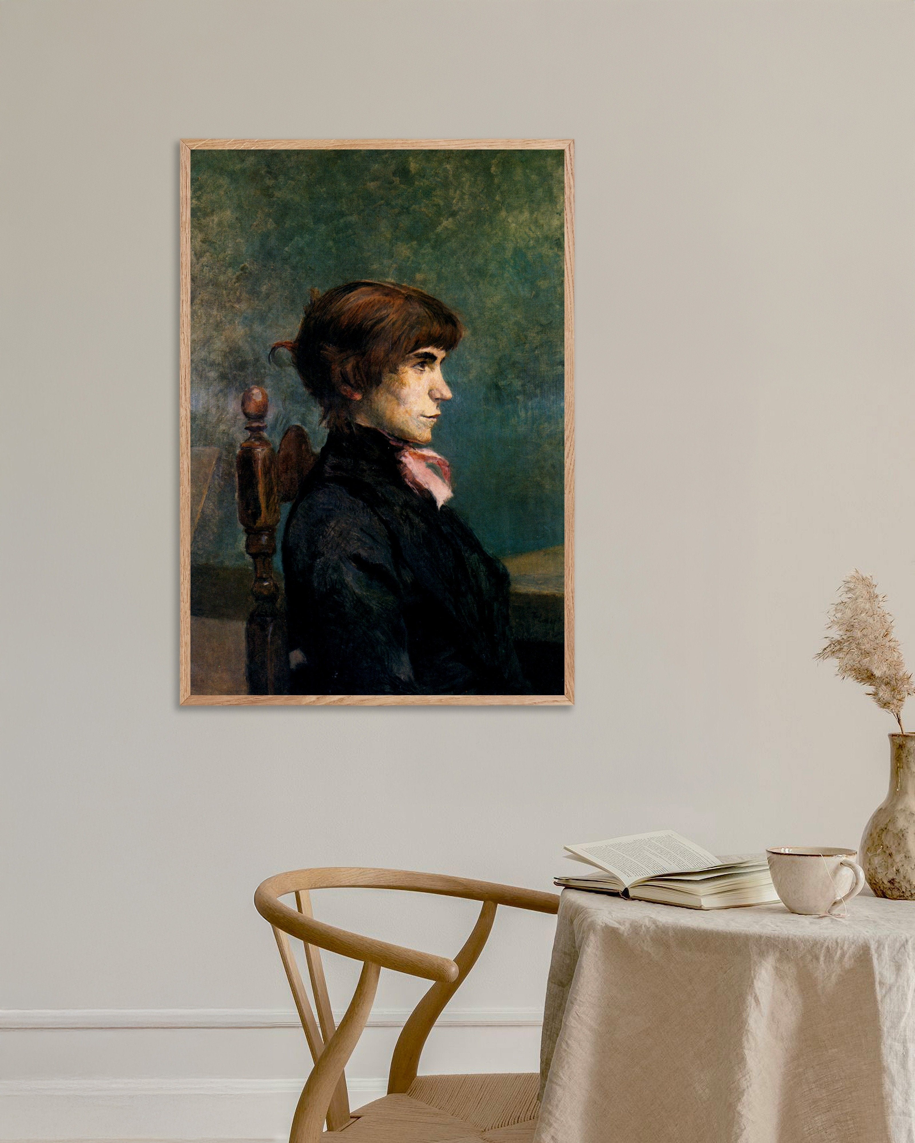 Jeanne Wenz by Toulouse-Lautrec 1886 Print | Posterscape