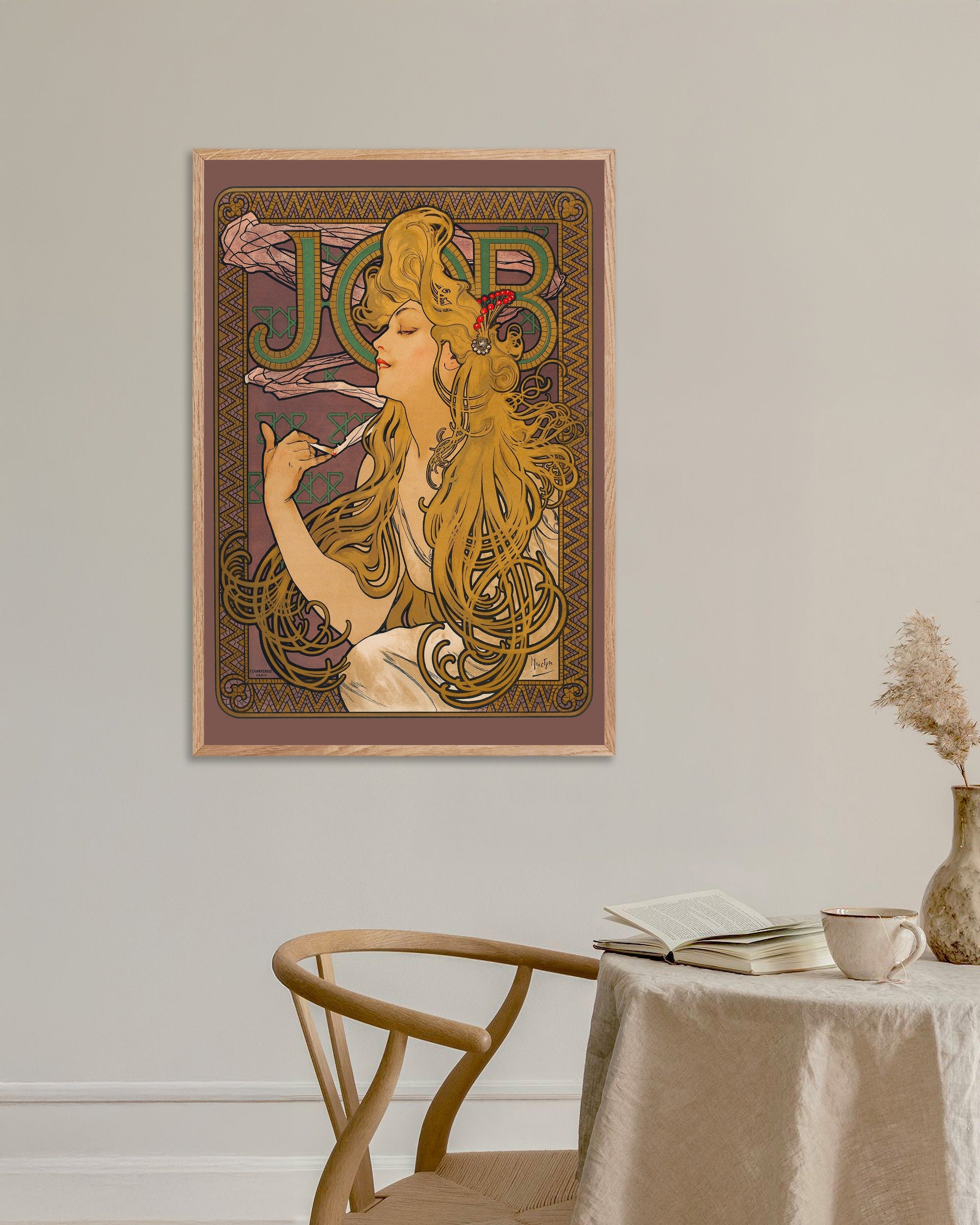 Job (1896) by Alfons Mucha - Print