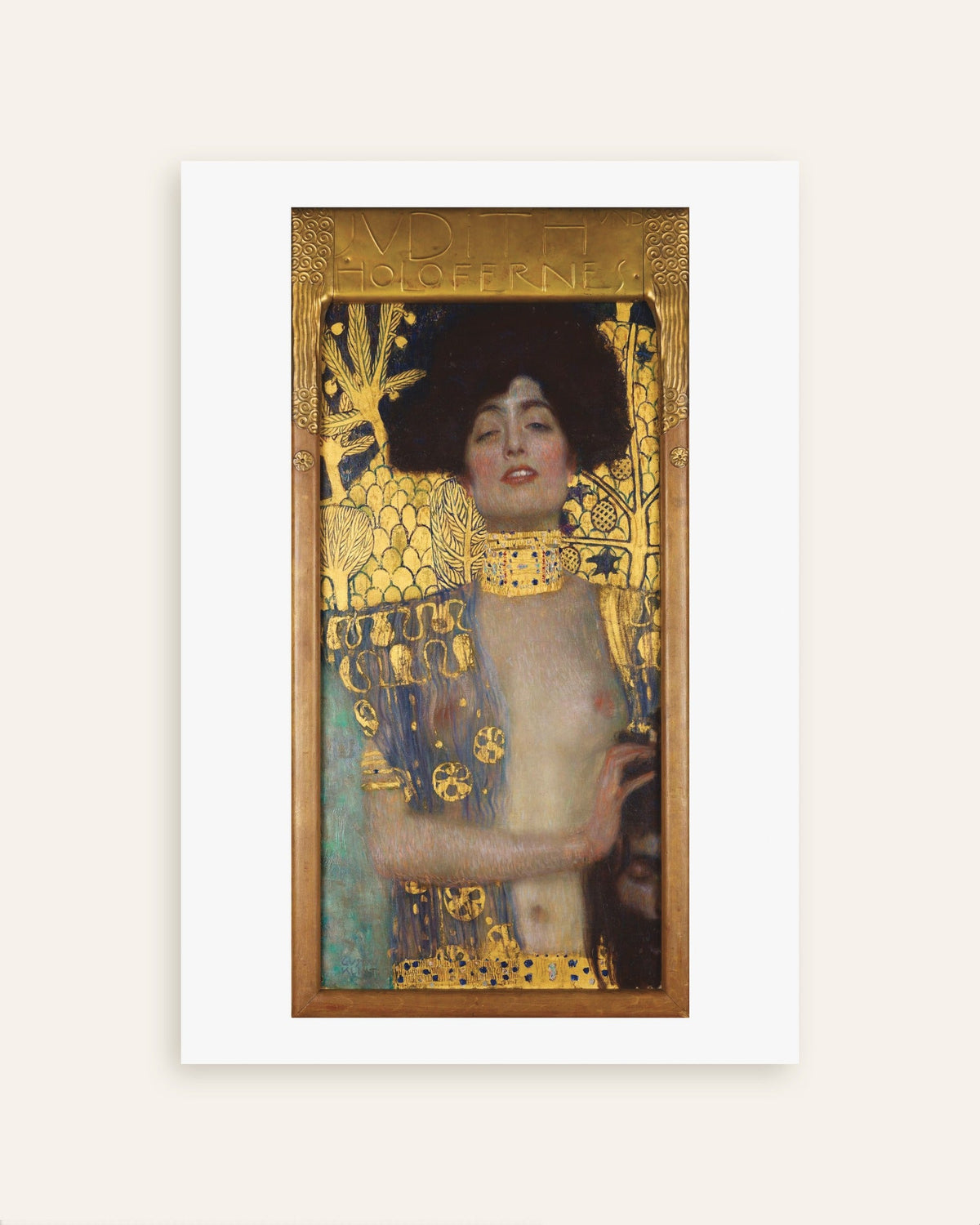 Plakat Judith I (1901) av Gustav Klimt, miniatyr