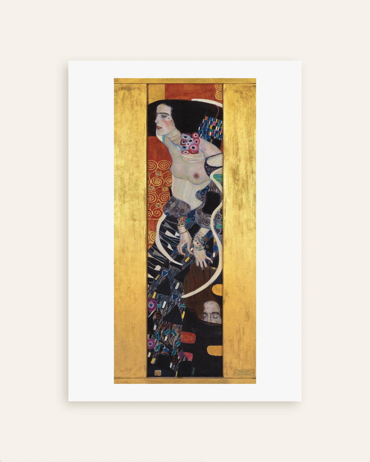 Plakat Judith II (1909) av Gustav Klimt, miniatyr