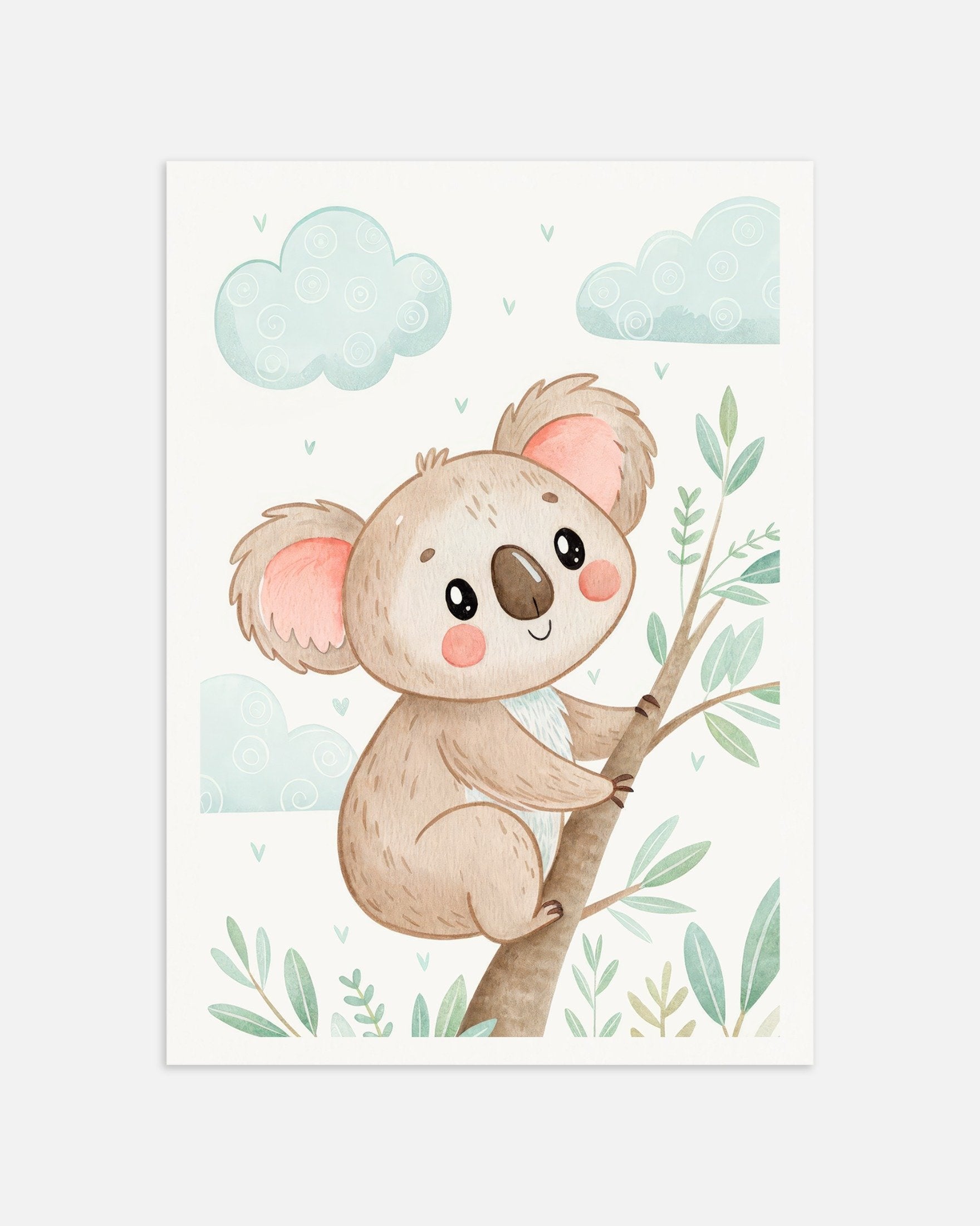 Koala Nursery Poster, thumbnail