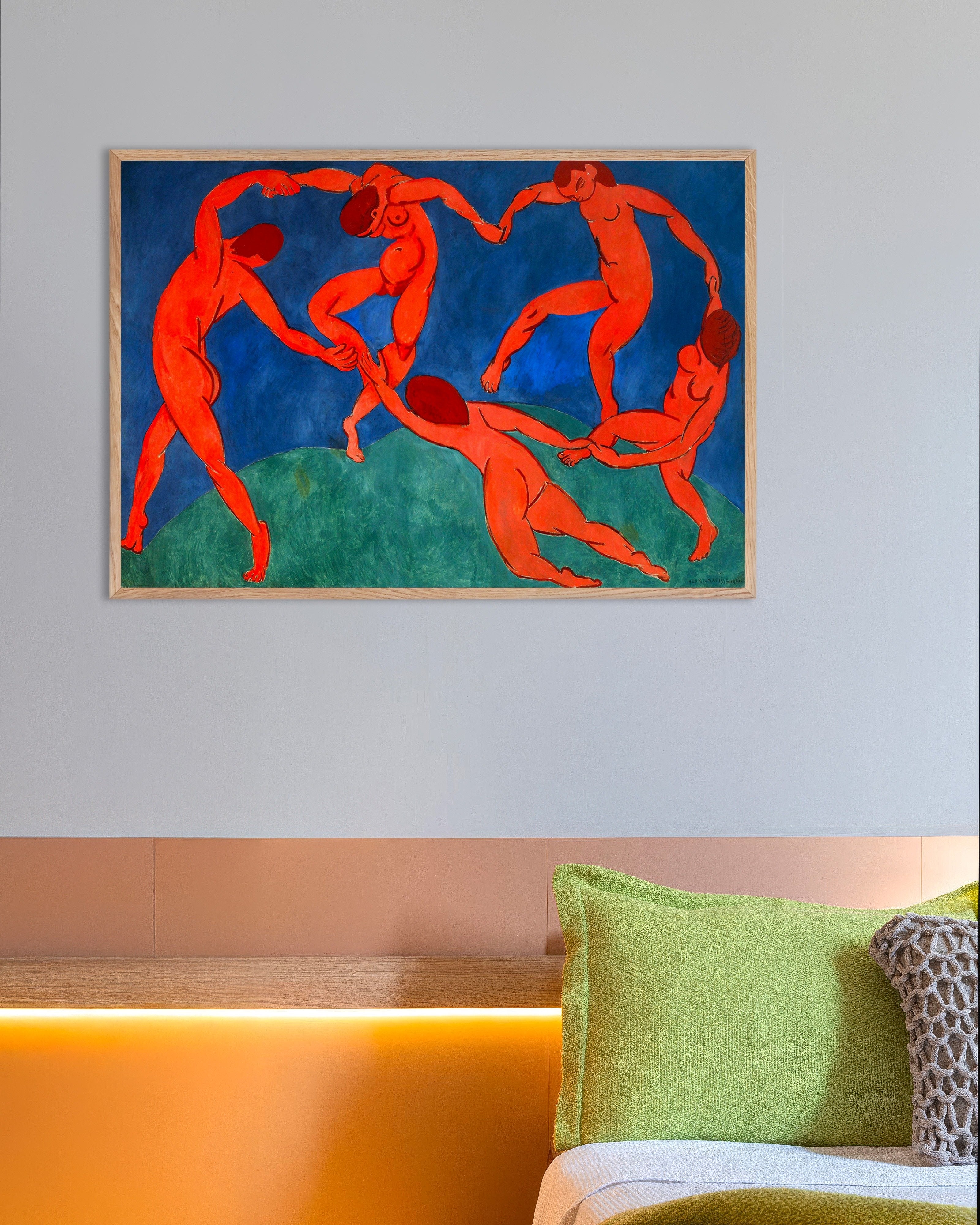 Matisse La danse II 1910 Art Poster | Posterscape
