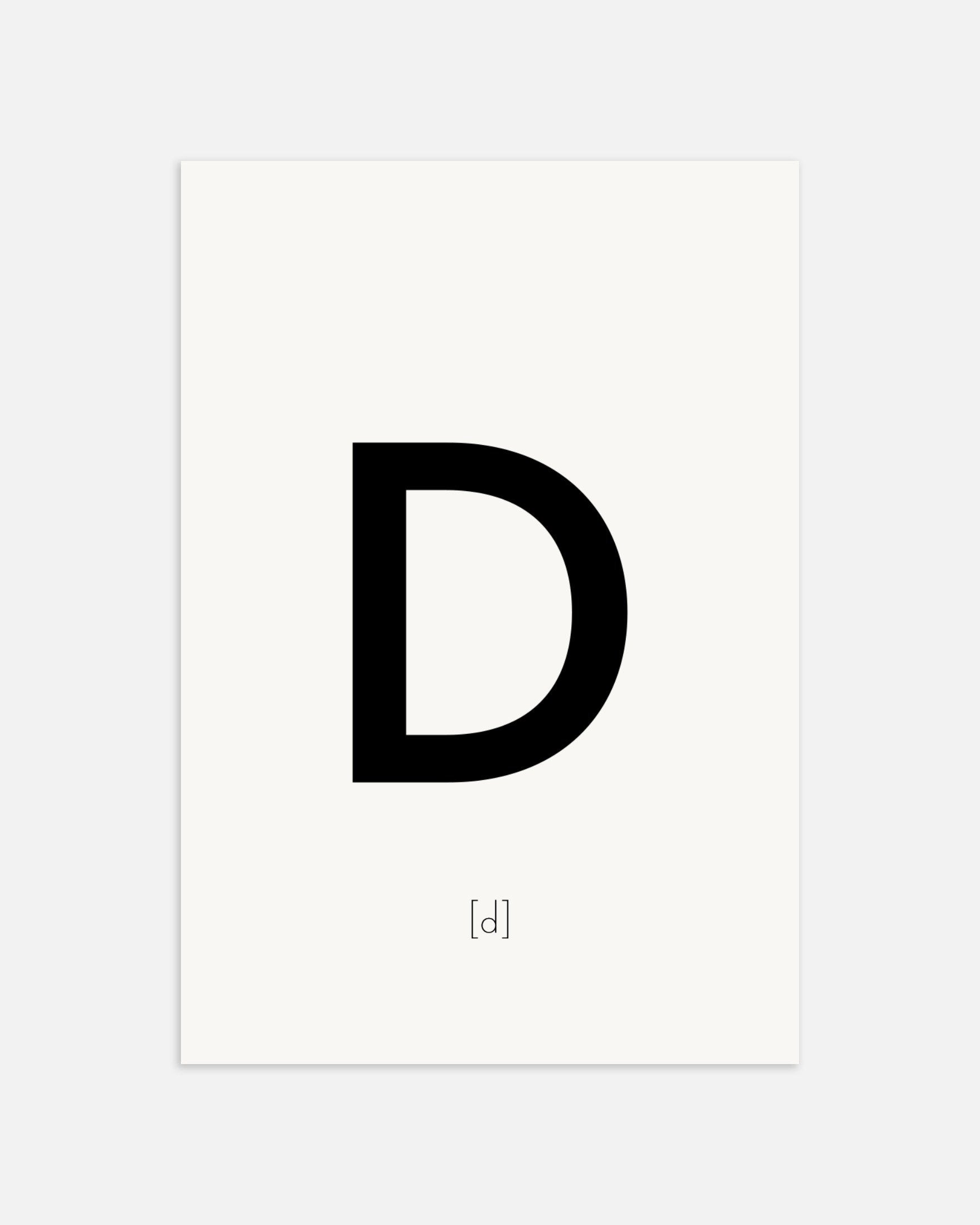 Poster of Letter D, thumbnail