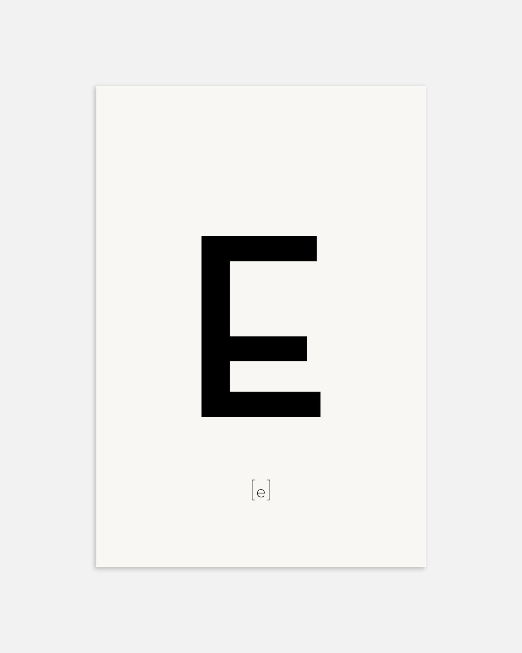 Poster of Letter E, thumbnail