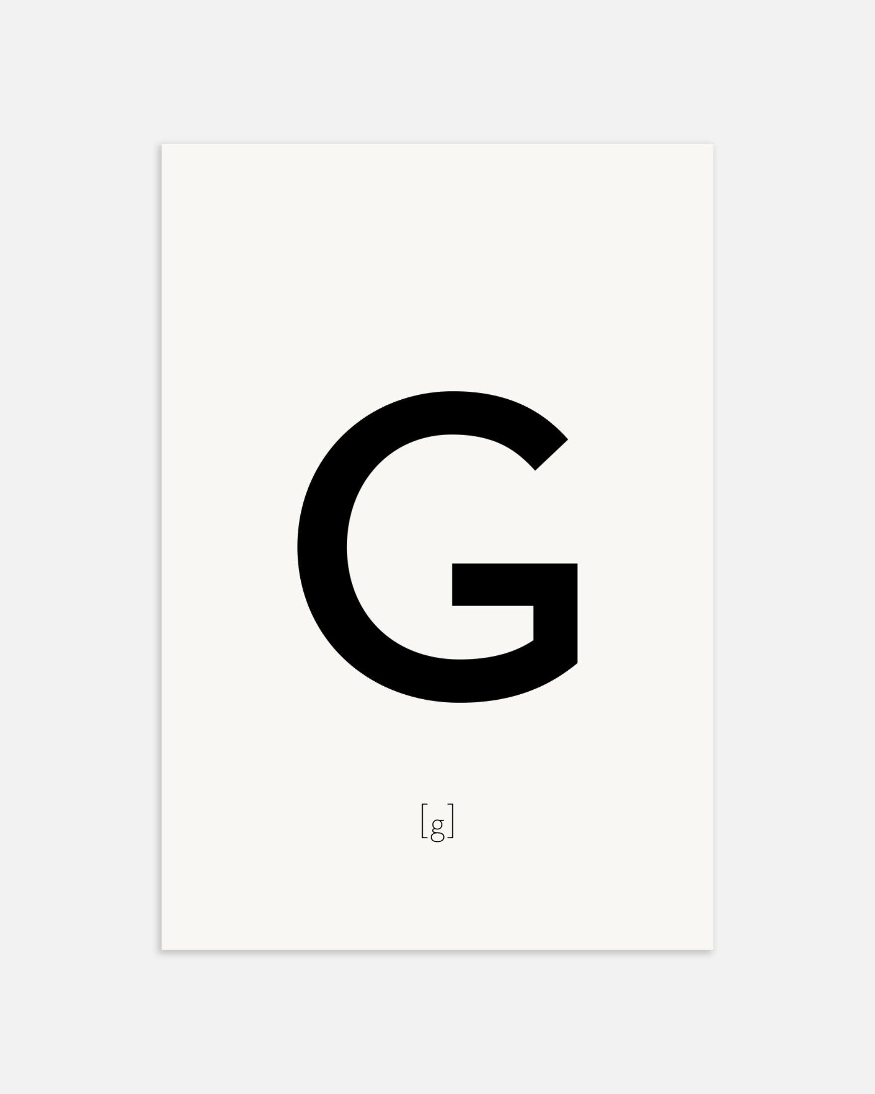 Poster of Letter G, thumbnail