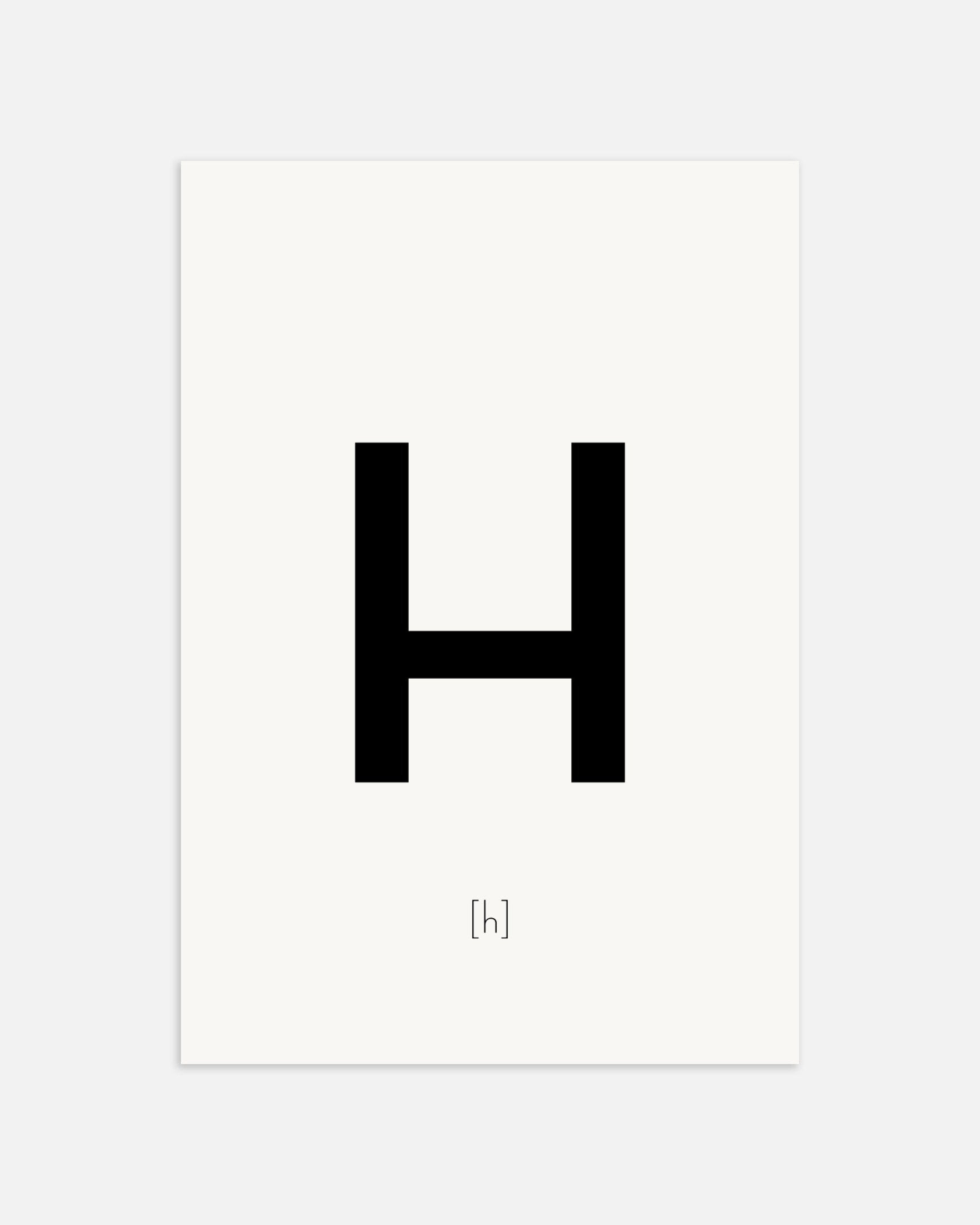 Poster of Letter H, thumbnail