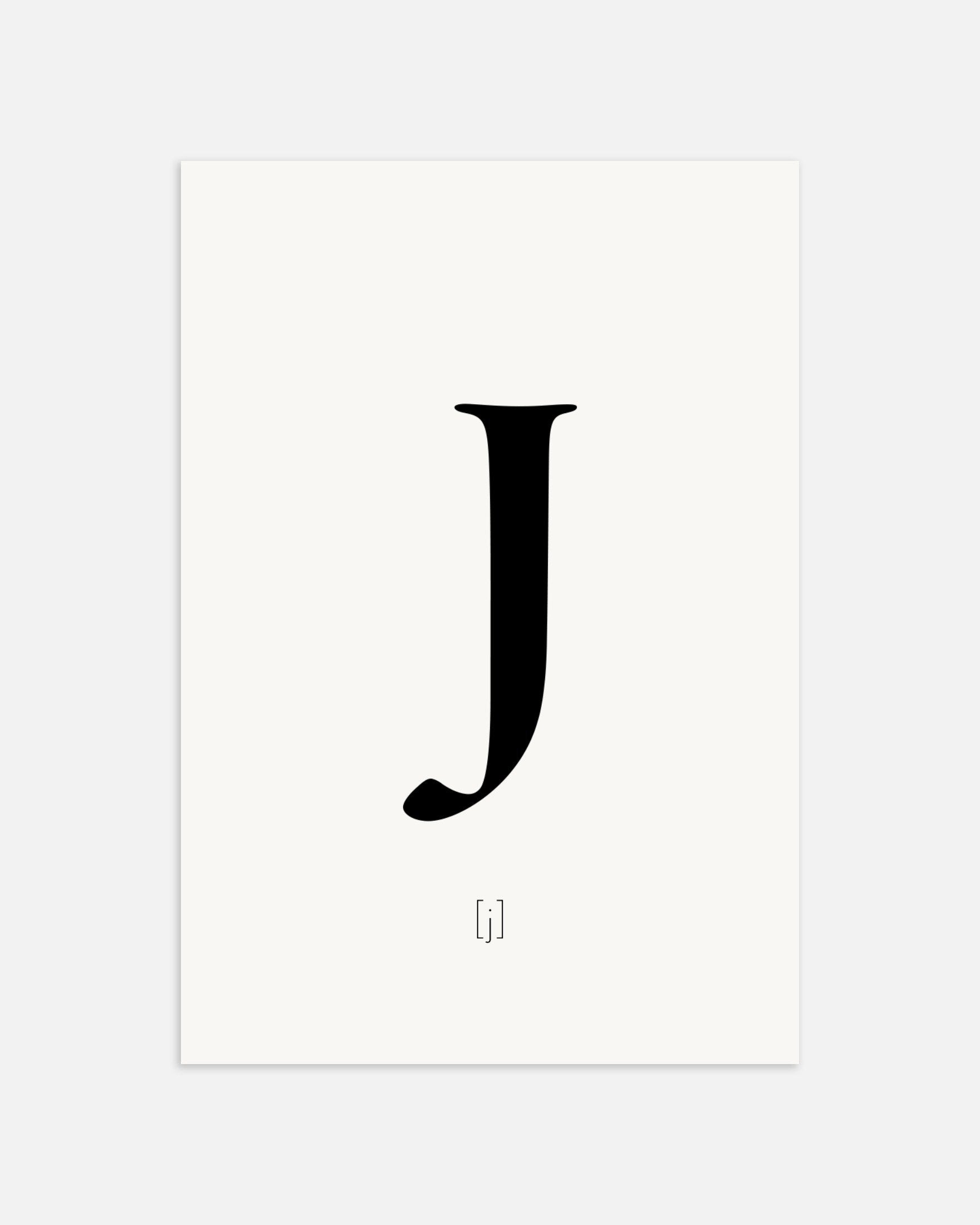 Poster of Letter J, thumbnail