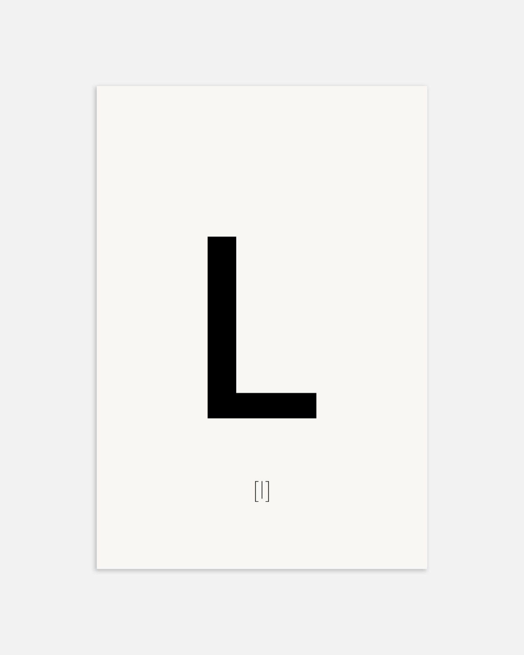 Poster of Letter L, thumbnail