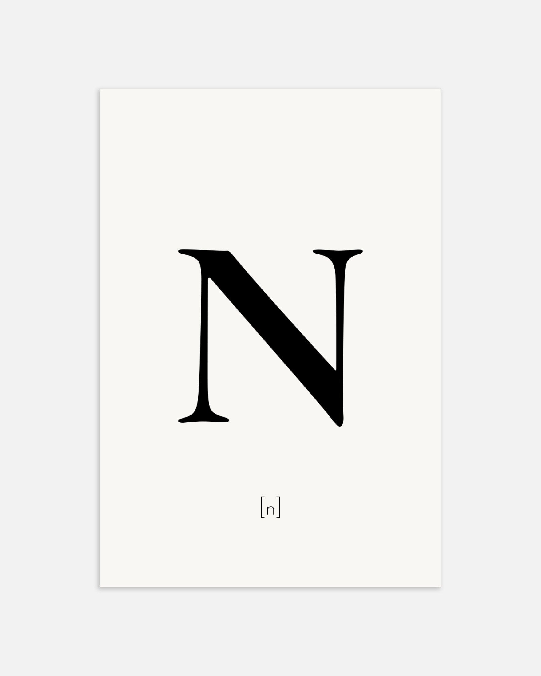 Poster of Letter N, thumbnail