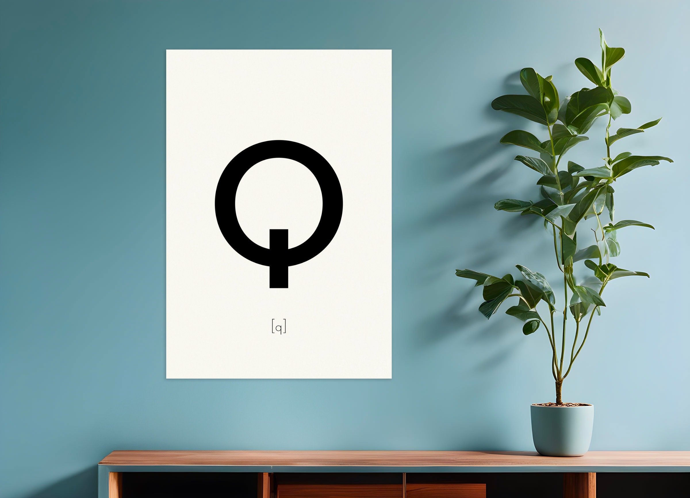 Poster of Letter Q