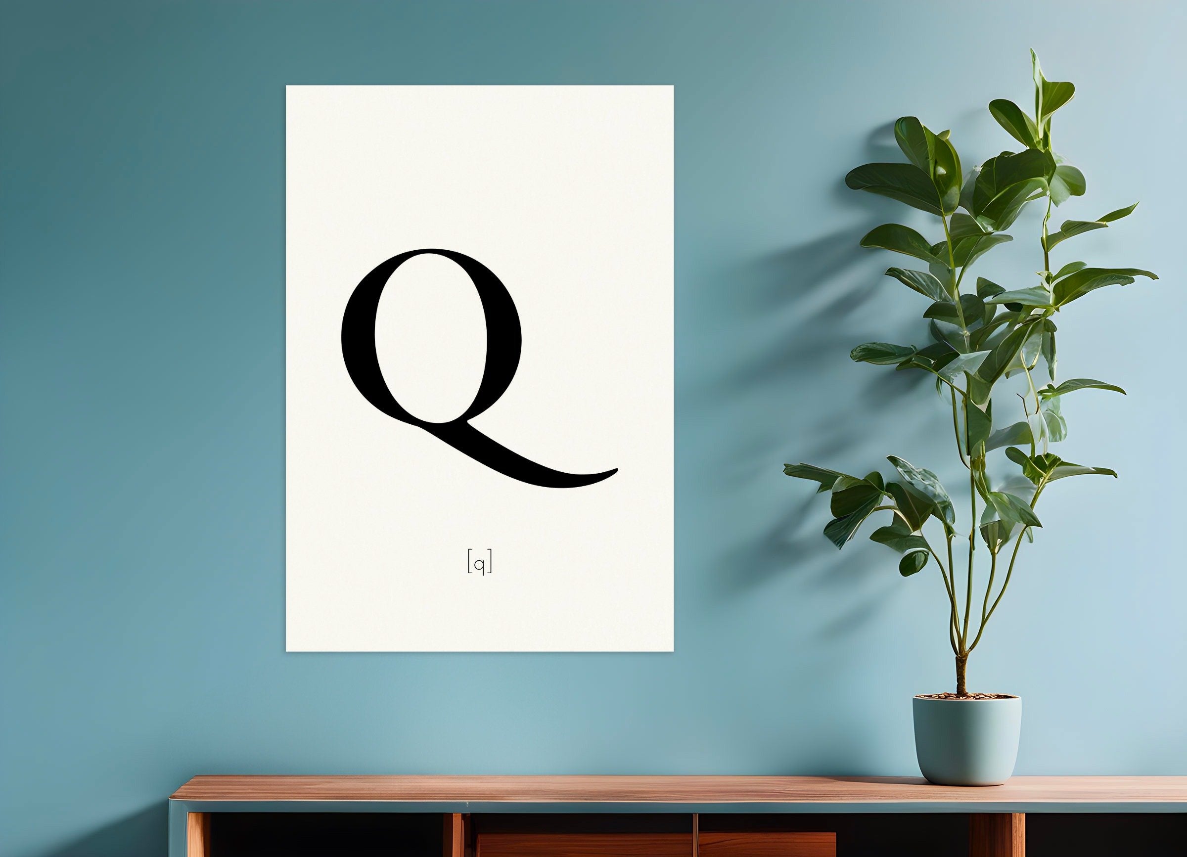 Poster of Letter Q