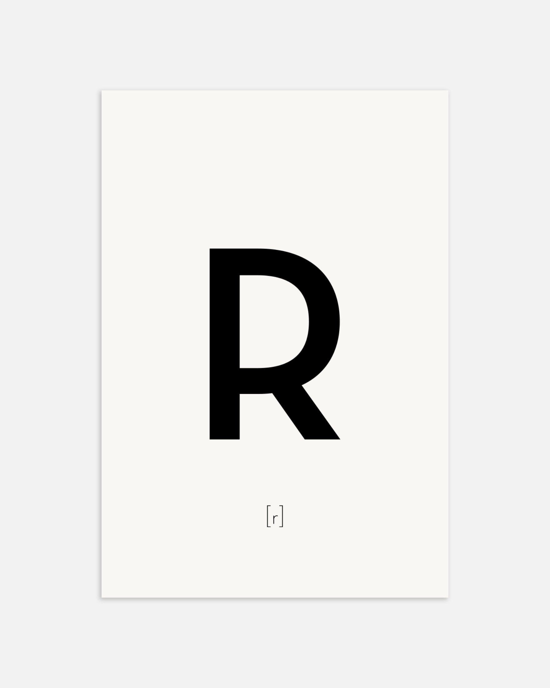 Poster of Letter R, thumbnail