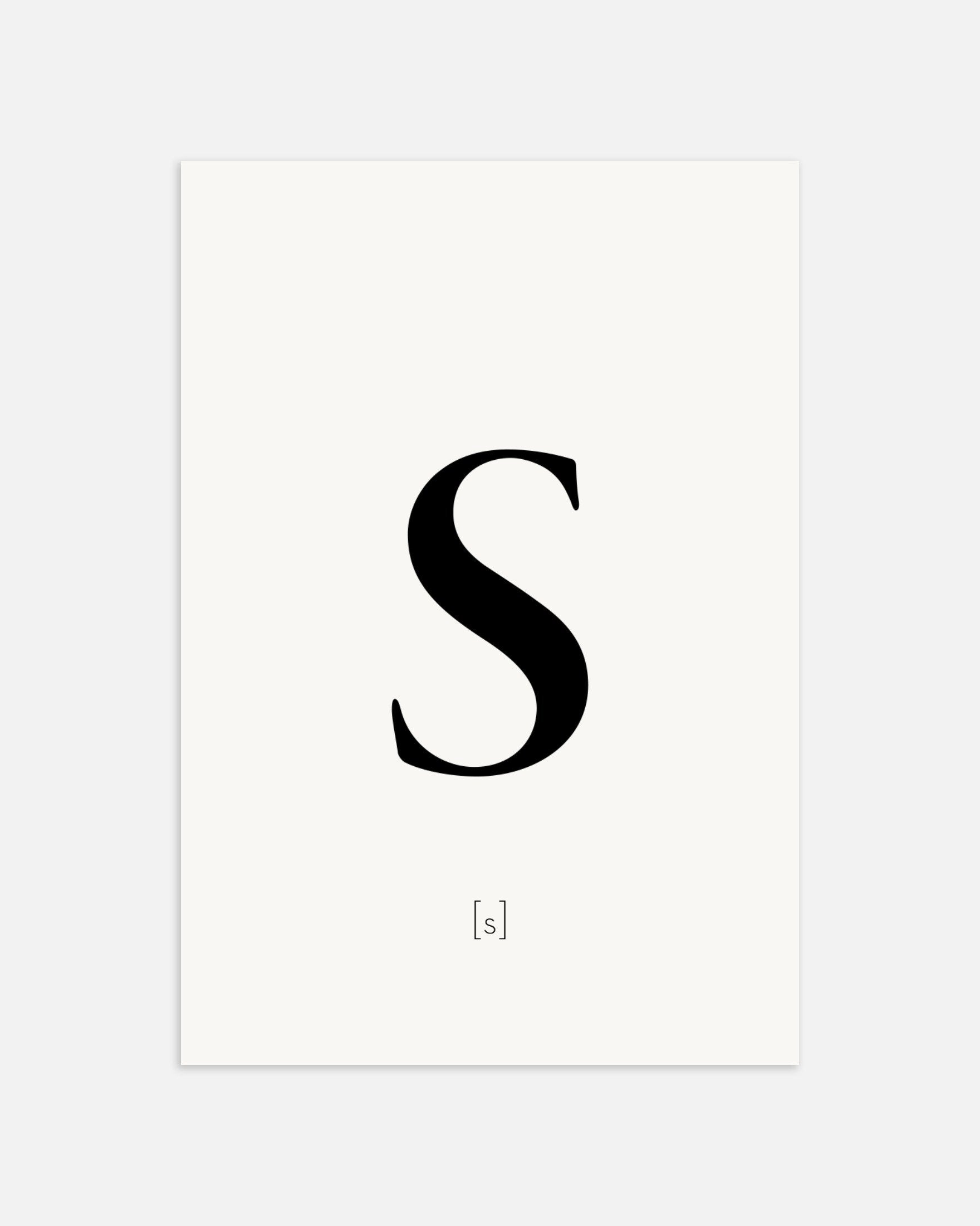 Poster of Letter S, thumbnail