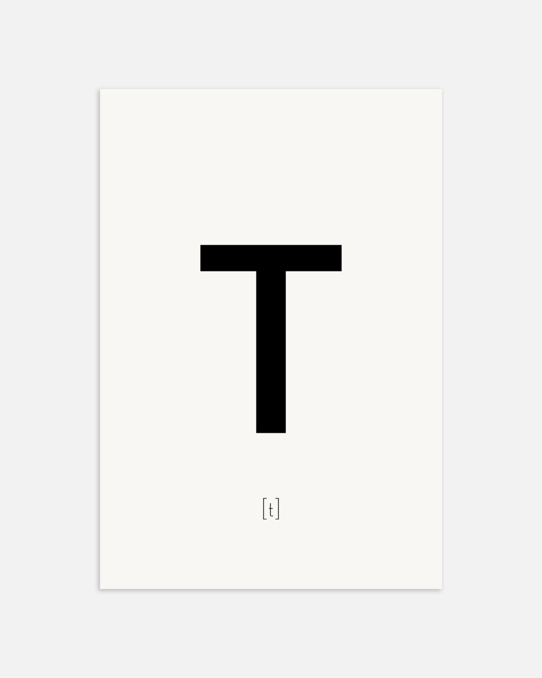 Poster of Letter T, thumbnail