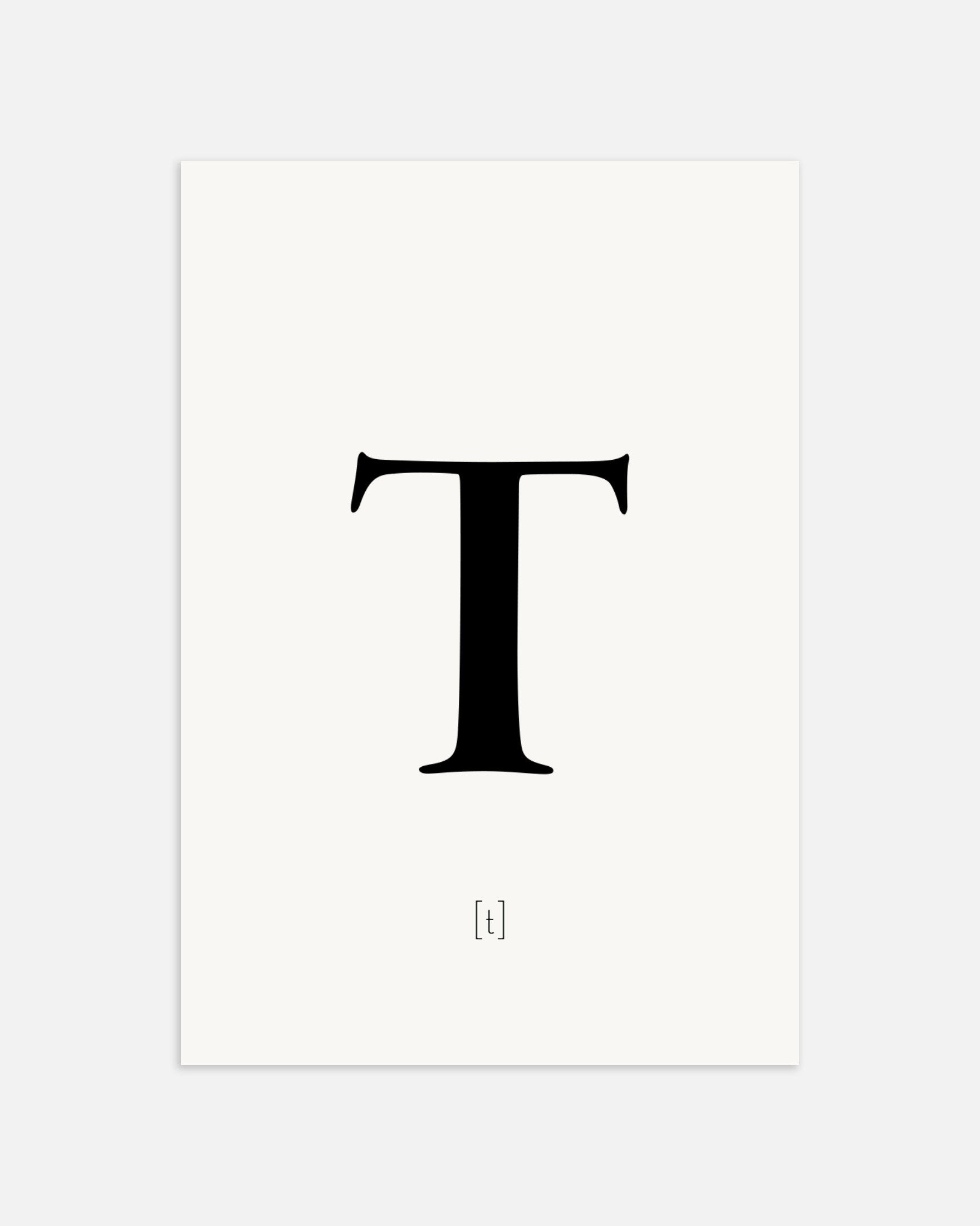 Poster of Letter T, thumbnail